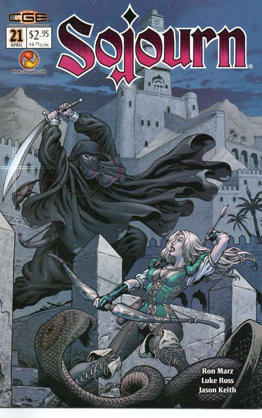 Sojourn #21 Comic Book by CrossGen Comics at TheGlassyLass.com - Front Cover