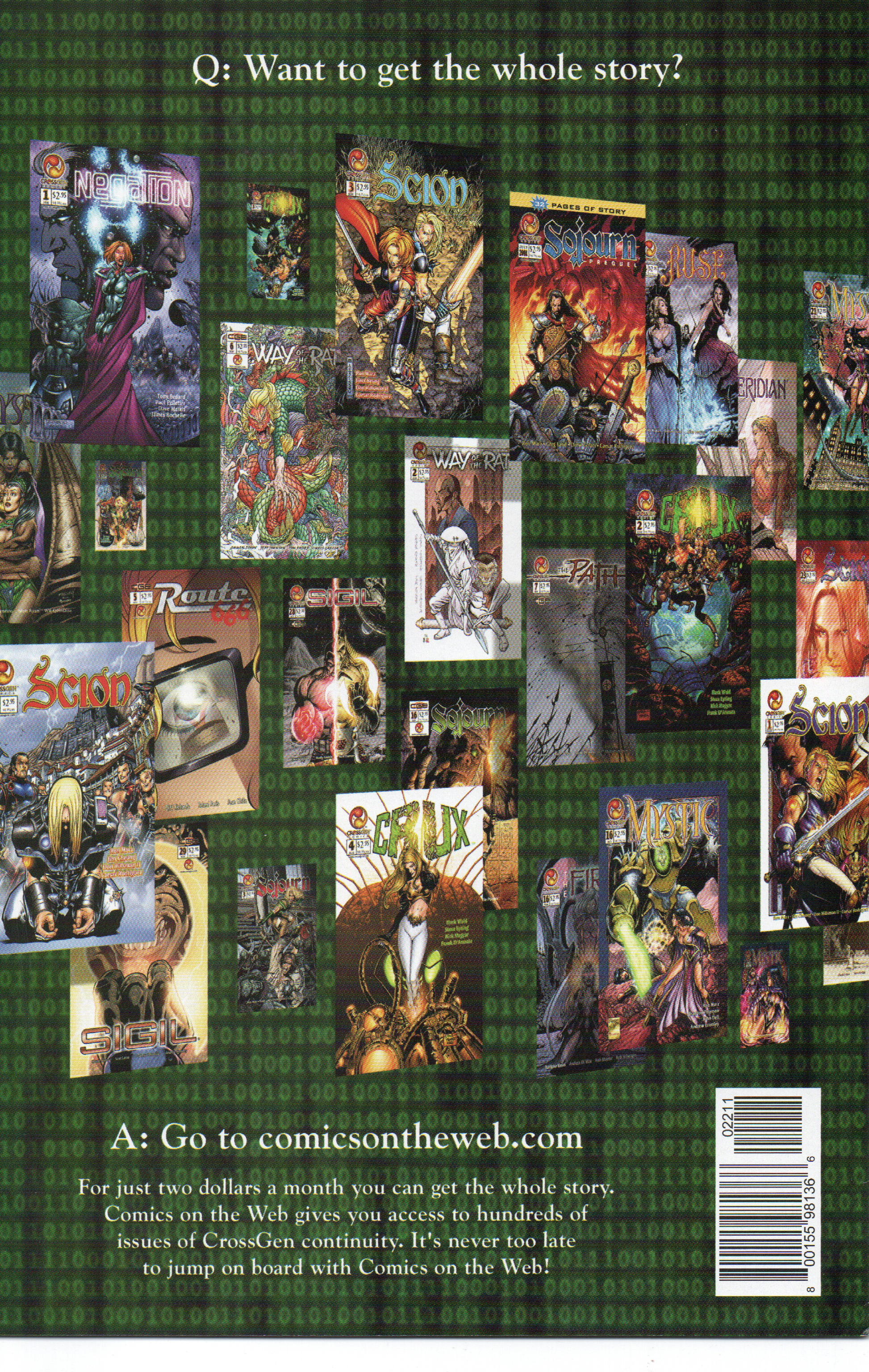 Sojourn #22 Comic Book by CrossGen Comics at TheGlassyLass.com