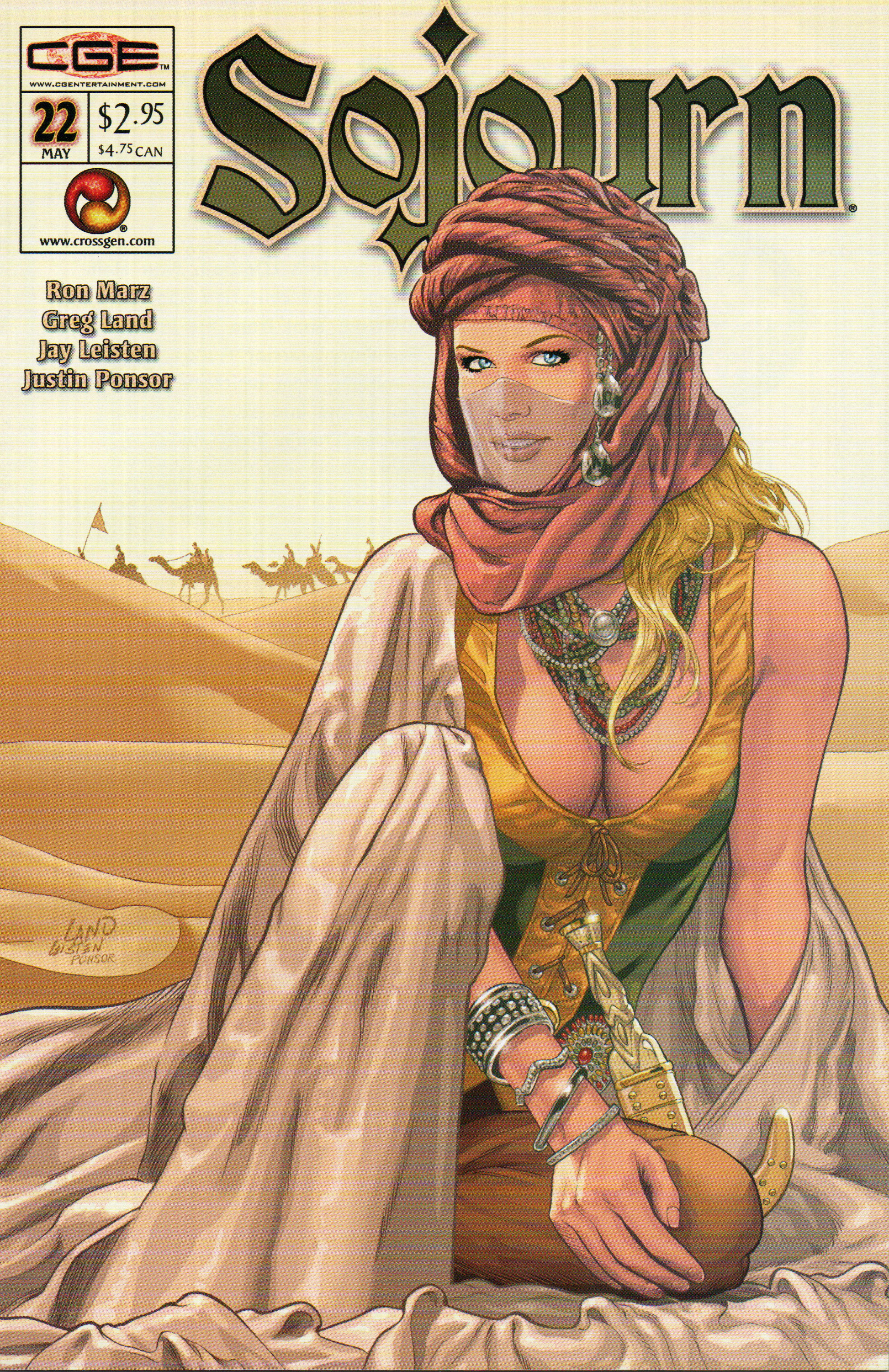 Sojourn #22 Comic Book by CrossGen Comics at TheGlassyLass.com