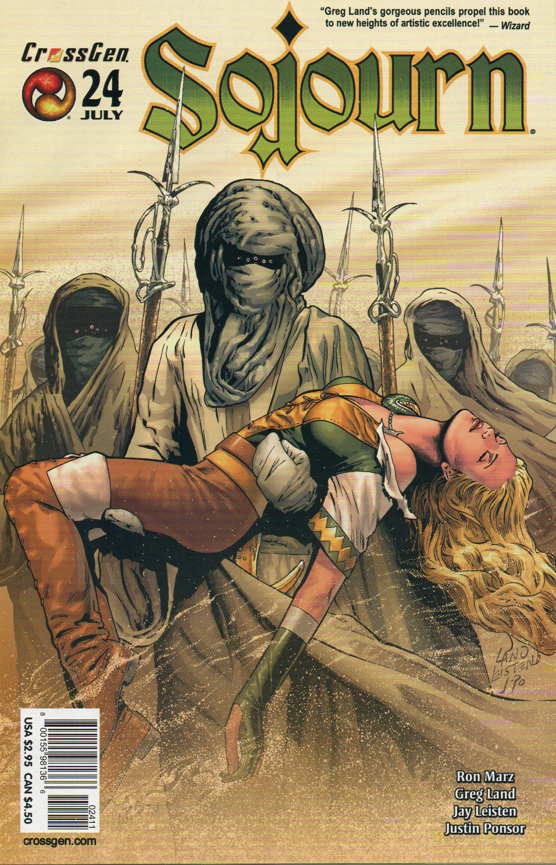 Sojourn #24 Comic Book by CrossGen Comics at TheGlassyLass.com