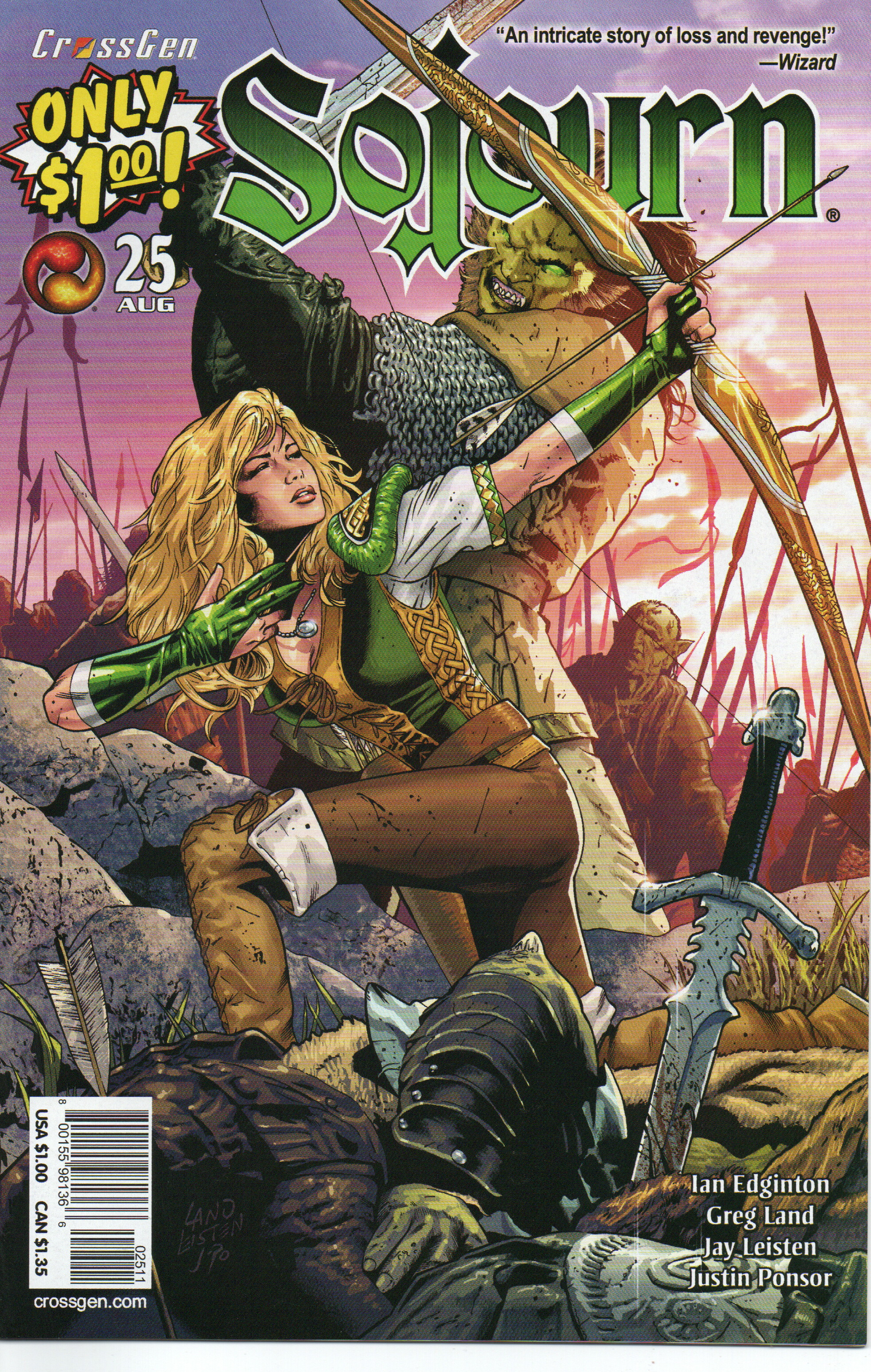 Sojourn #25 Comic Book by CrossGen Comics at TheGlassyLass.com