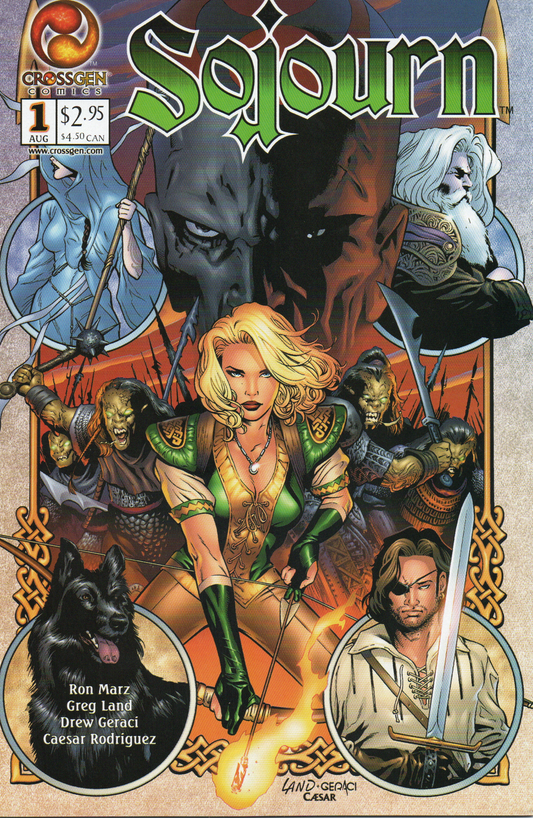 Sojourn #1 Comic Book by CrossGen Comics at TheGlassyLass.com - Front Cover