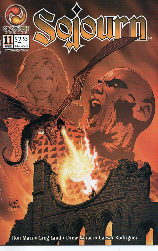 Sojourn #11 Comic Book by CrossGen Comics at TheGlassyLass.com - Front Cover