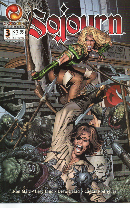 Sojourn #3 Comic Book by CrossGen Comics at TheGlassyLass.com - Front Cover