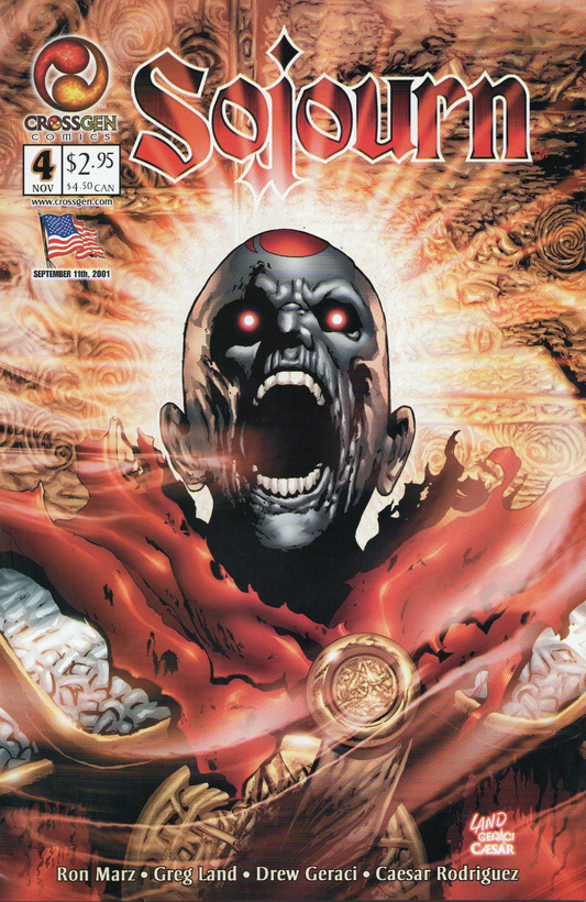 Sojourn #4 Comic Book by CrossGen Comics at TheGlassyLass.com - Front Cover