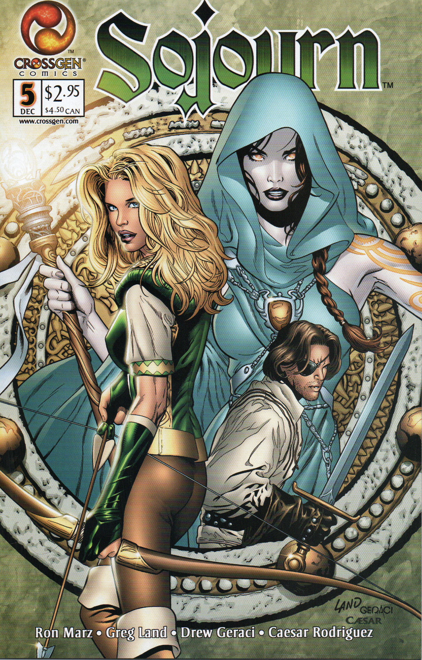 Sojourn #5 Comic Book by CrossGen Comics at TheGlassyLass.com - Front Cover