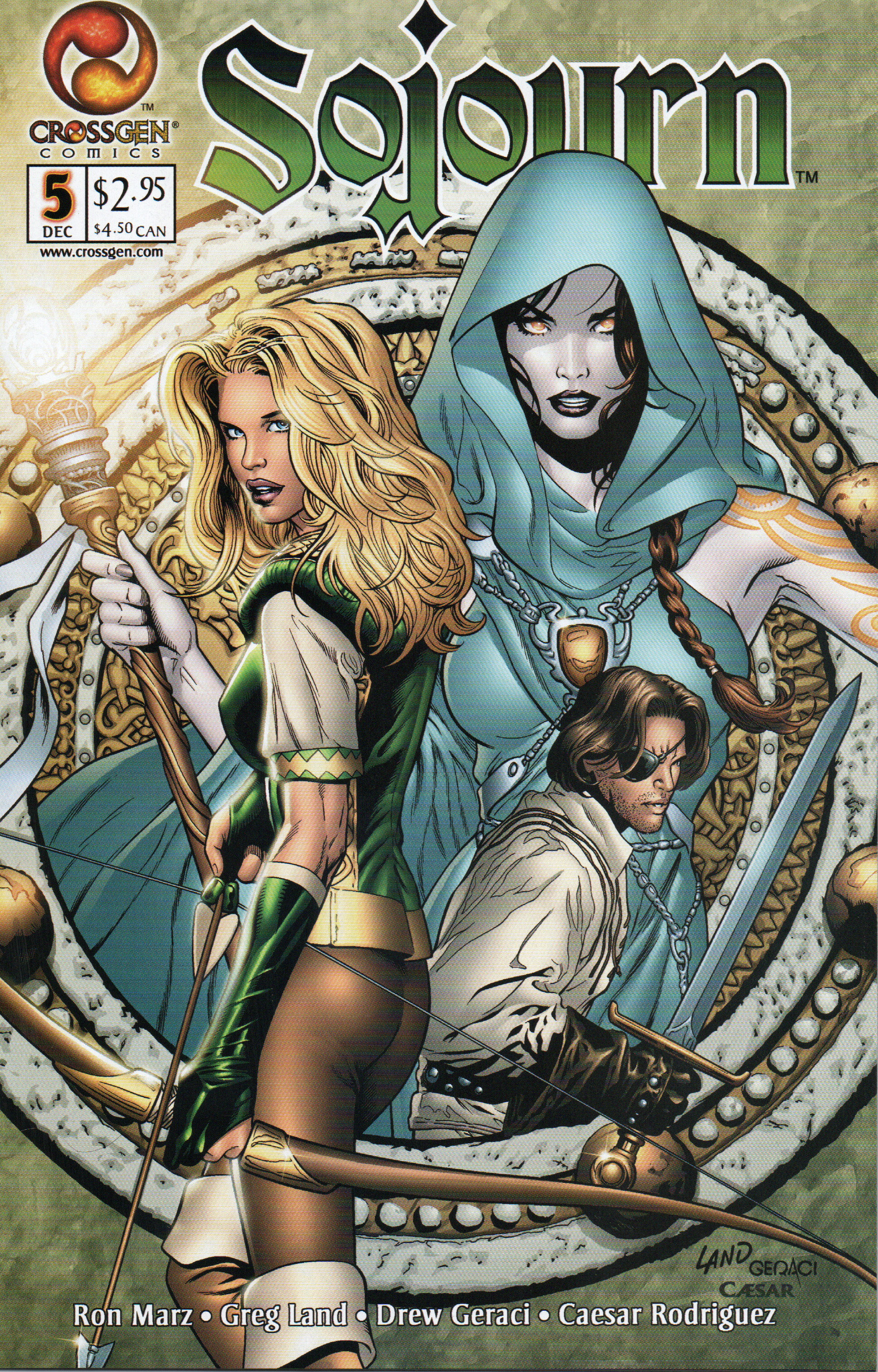 Sojourn #5 Comic Book by CrossGen Comics at TheGlassyLass.com - Front Cover