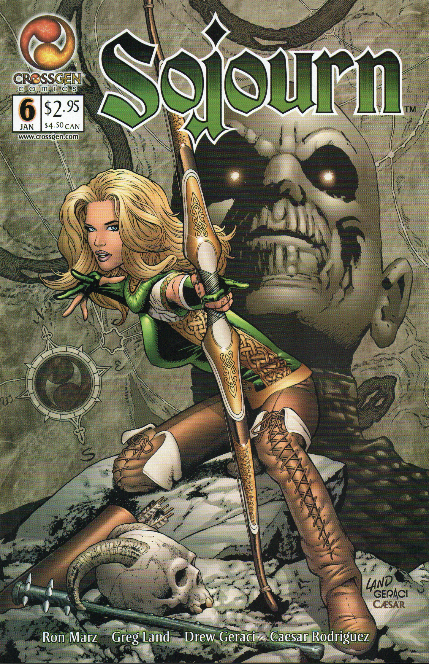 Sojourn #6 Comic Book by CrossGen Comics at TheGlassyLass.com - Front Cover