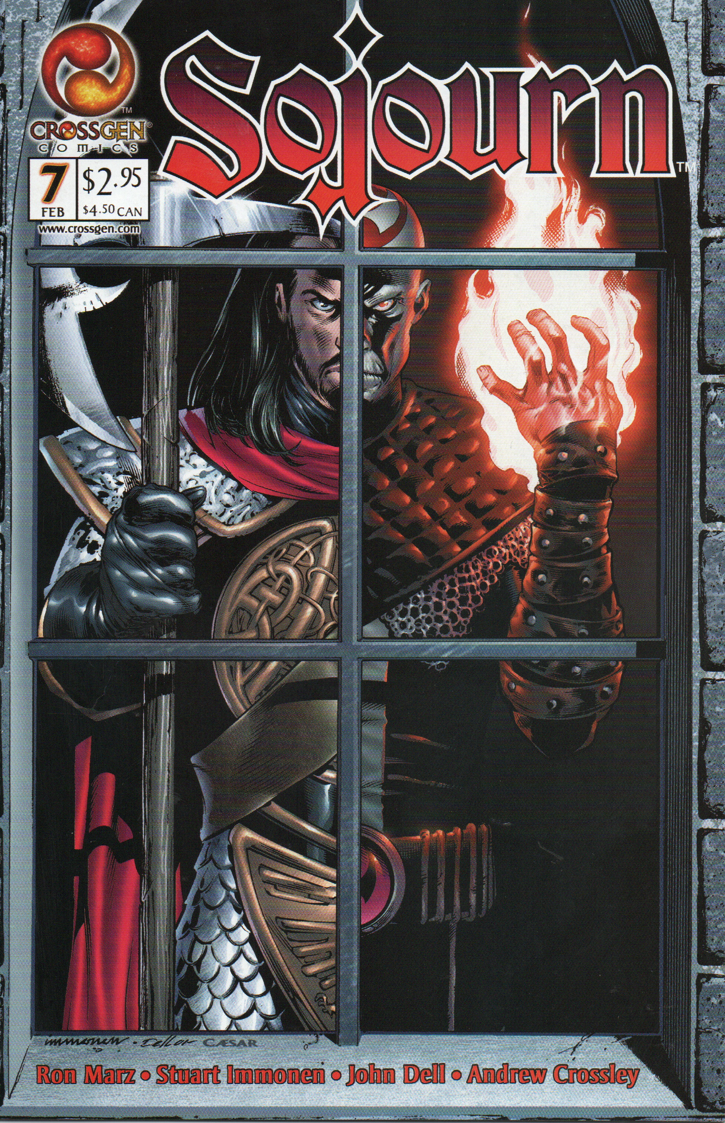 Sojourn #7 Comic Book by CrossGen Comics at TheGlassyLass.com - Front Cover