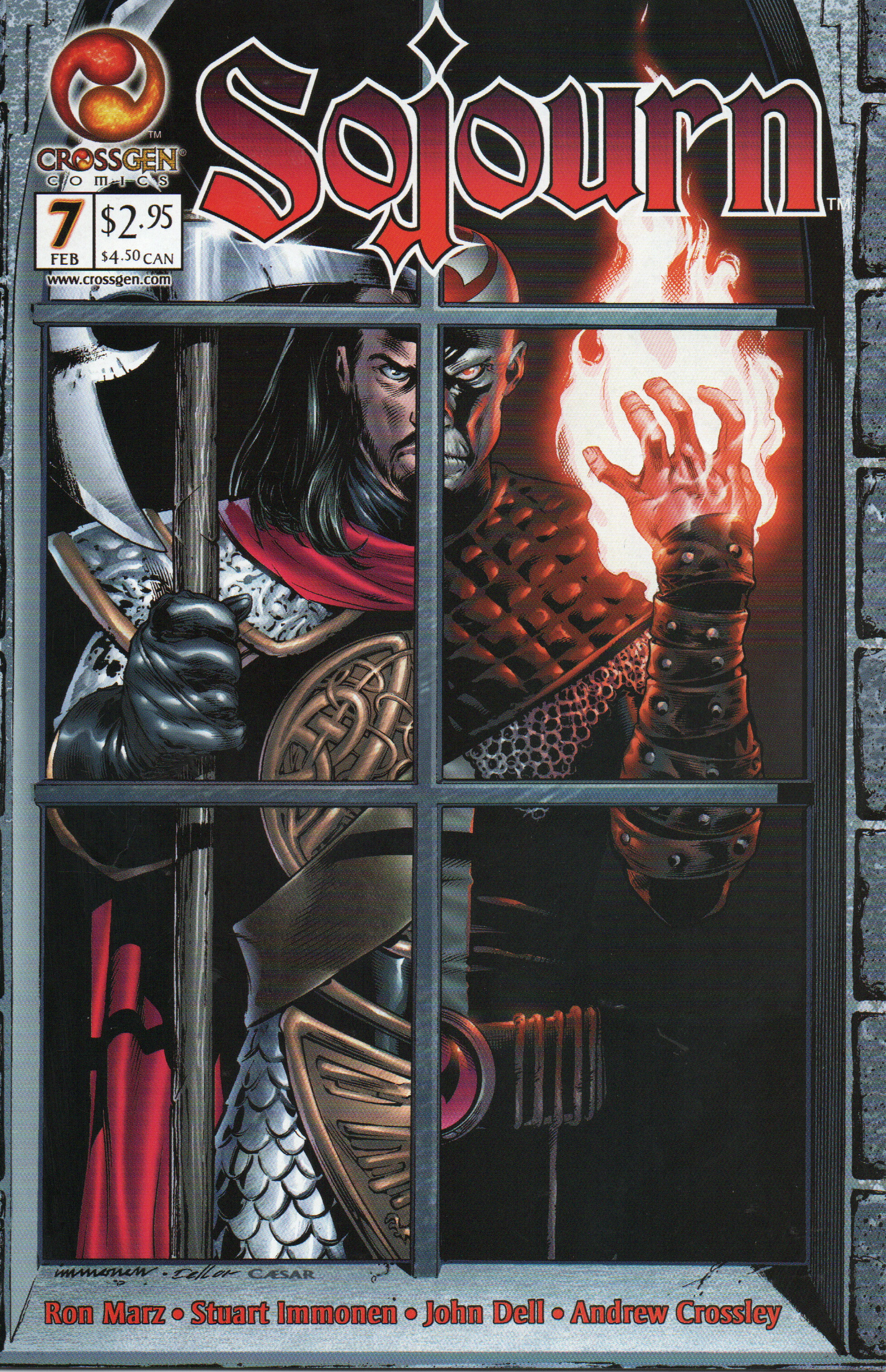 Sojourn #7 Comic Book by CrossGen Comics at TheGlassyLass.com - Front Cover