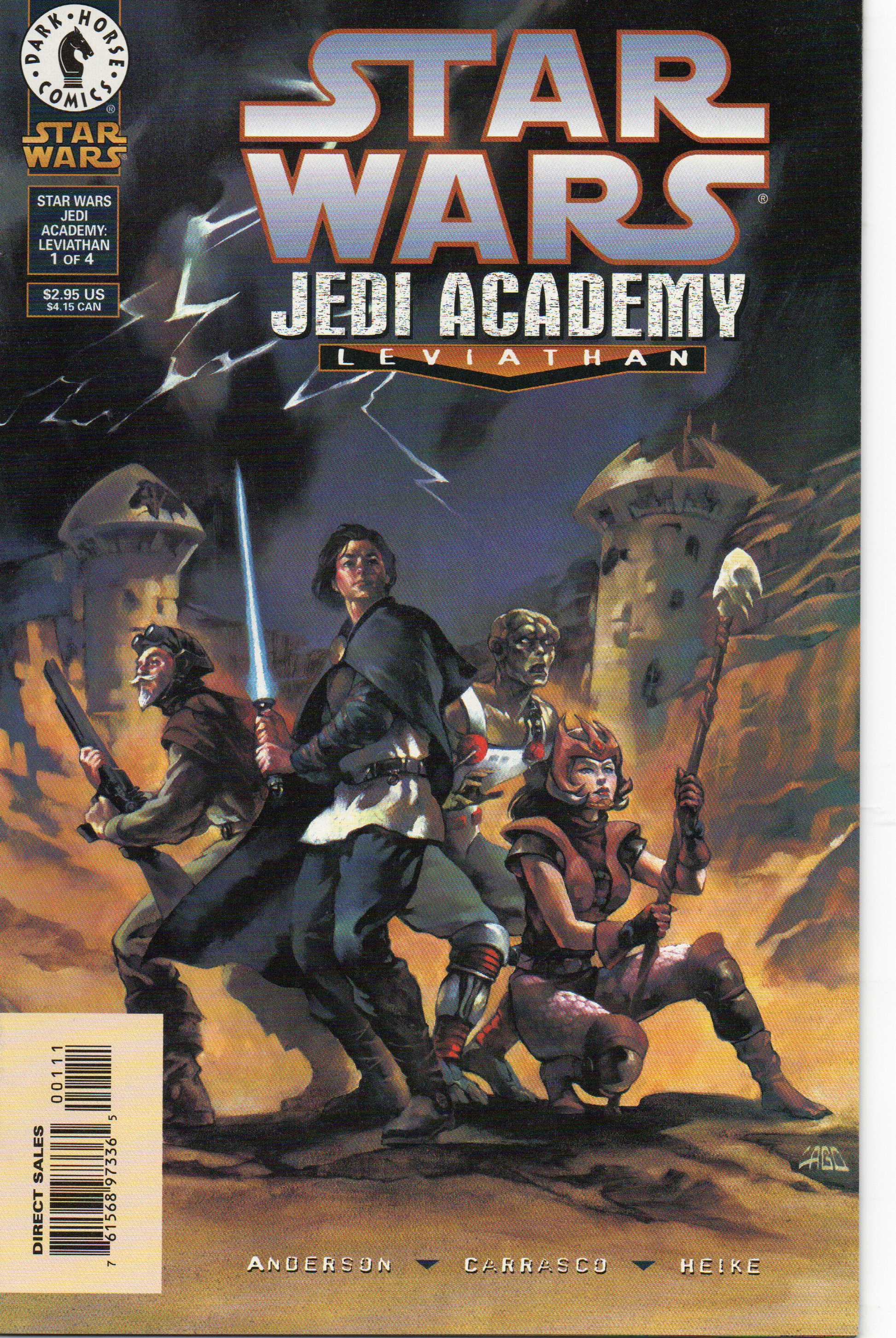 Star Wars Jedi Academy “Leviathan” #1 Comic Book by Dark Horse Comics at TheGlassyLass.com