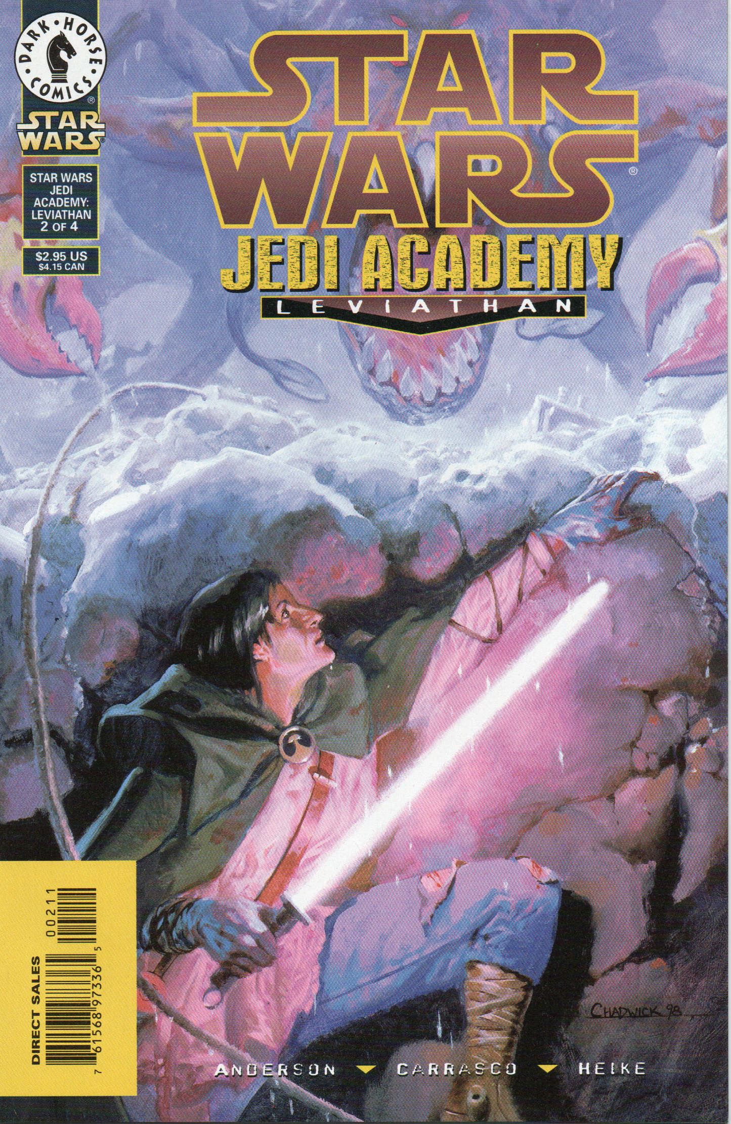 Star Wars Jedi Academy “Leviathan” #2 Comic Book by Dark Horse Comics at TheGlassyLass.com