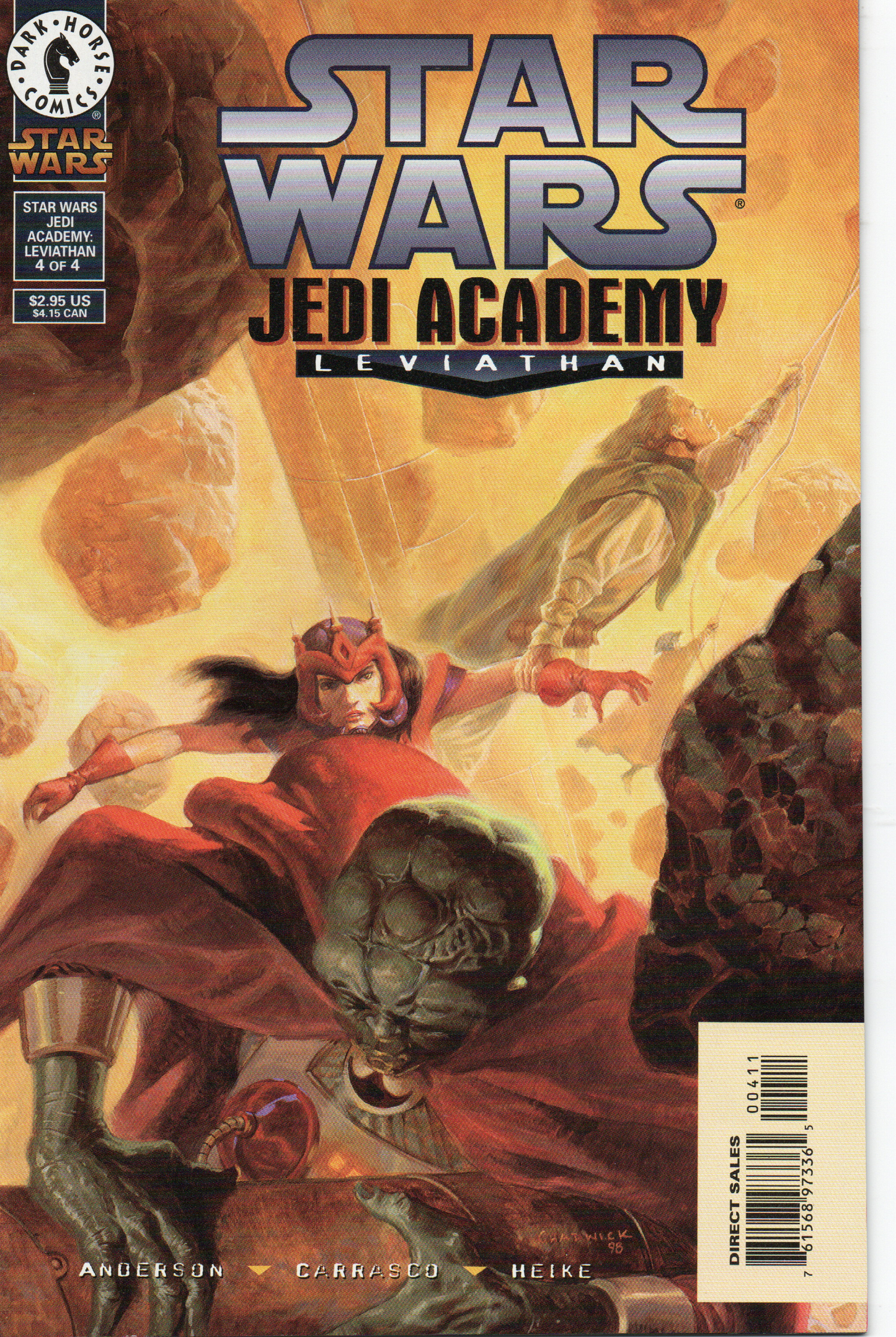 Star Wars Jedi Academy “Leviathan” #4 Comic Book by Dark Horse Comics at TheGlassyLass.com