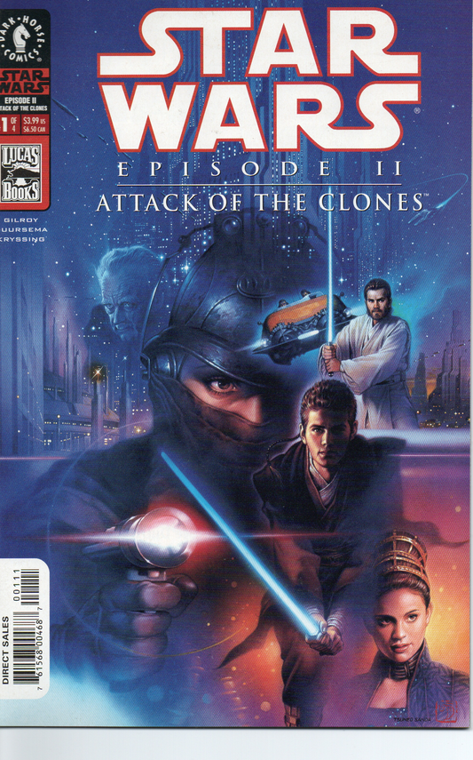 Star Wars Attack Of The Clones #1 Comic Book by Dark Horse Comics at TheGlassyLass.com
