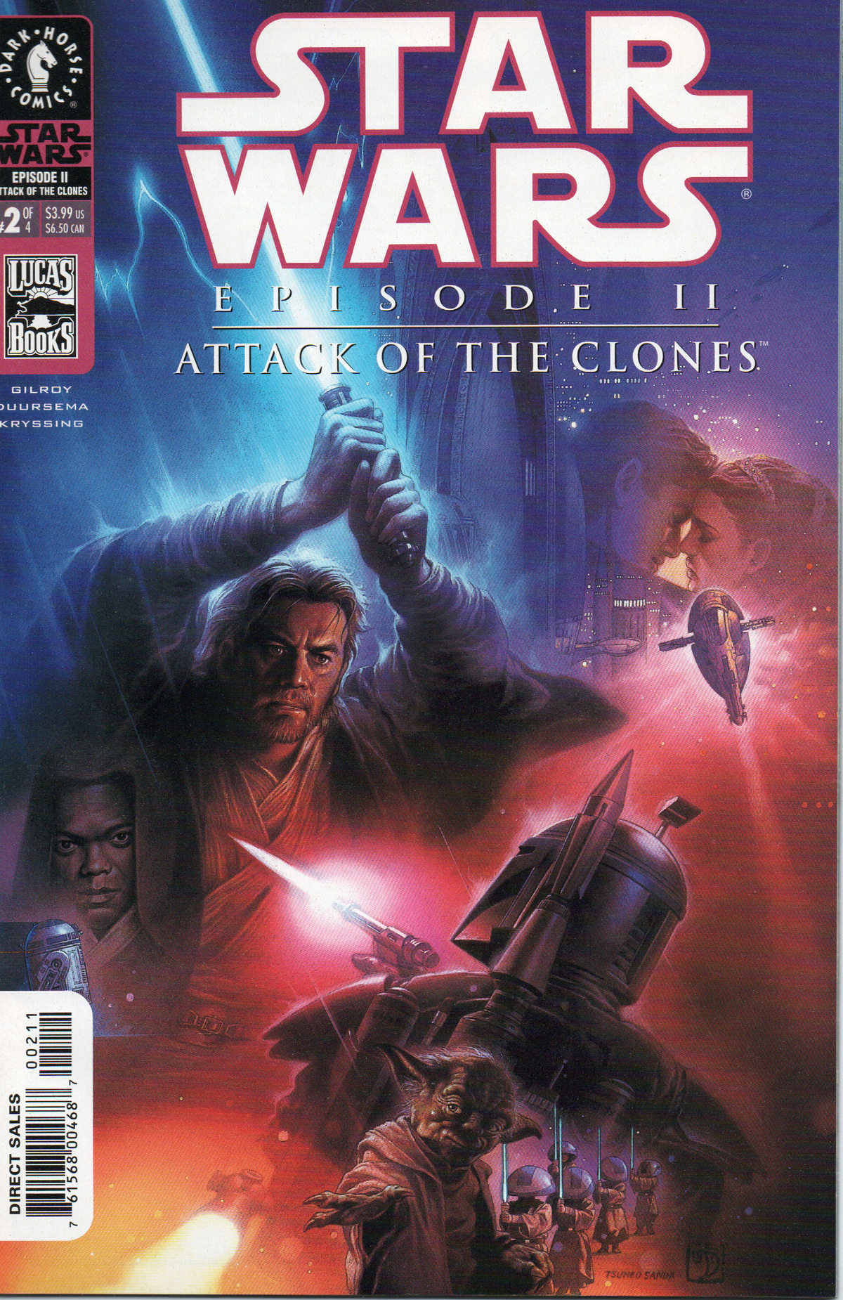 Star Wars Attack Of The Clones #2 Comic Book by Dark Horse Comics at TheGlassyLass.com