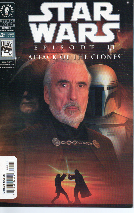 Star Wars Attack Of The Clones #2B (Variant Cover) Comic Book by Dark Horse Comics at TheGlassyLass.com