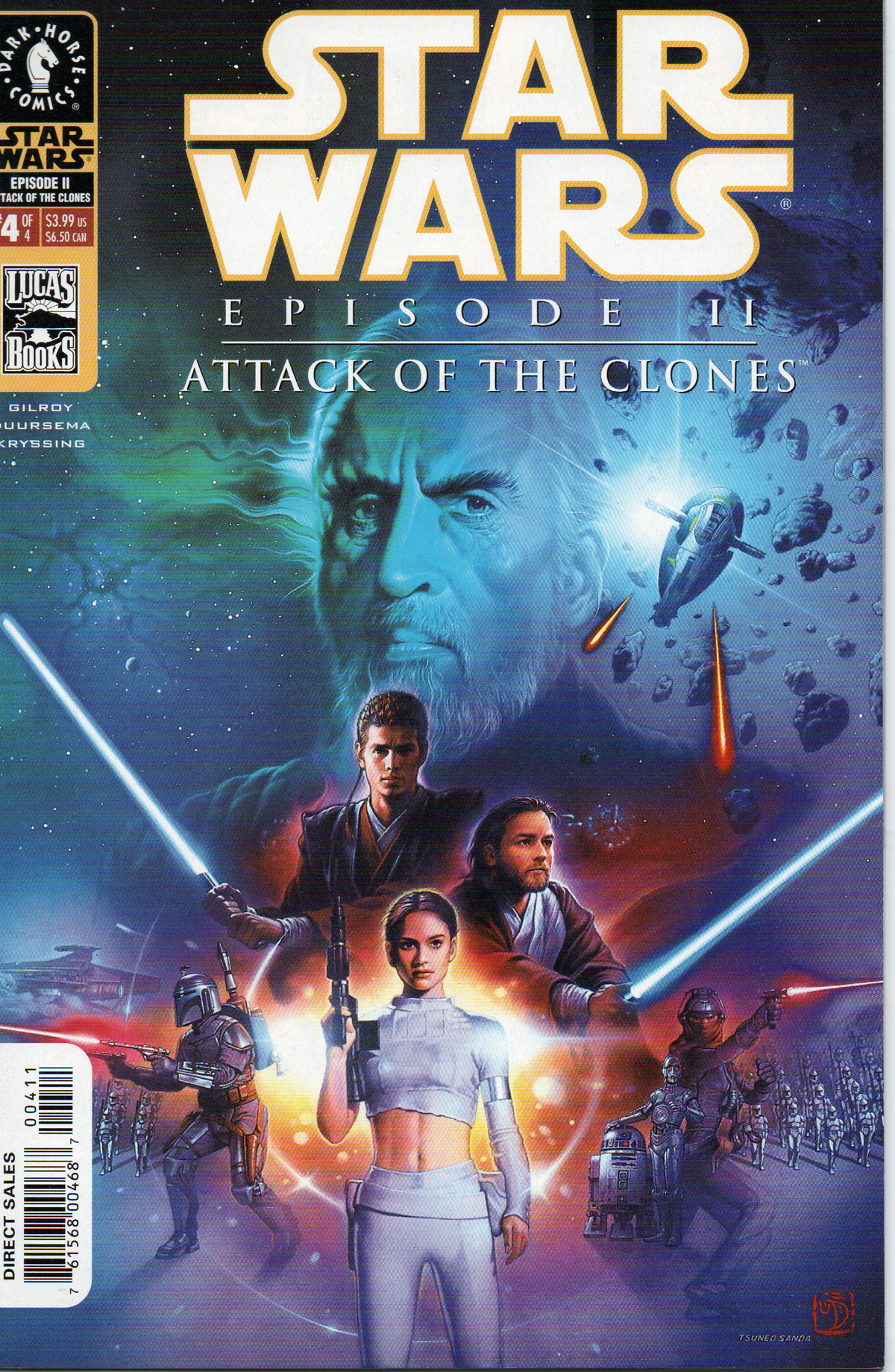 Star Wars Attack Of The Clones #4 Comic Book by Dark Horse Comics at TheGlassyLass.com