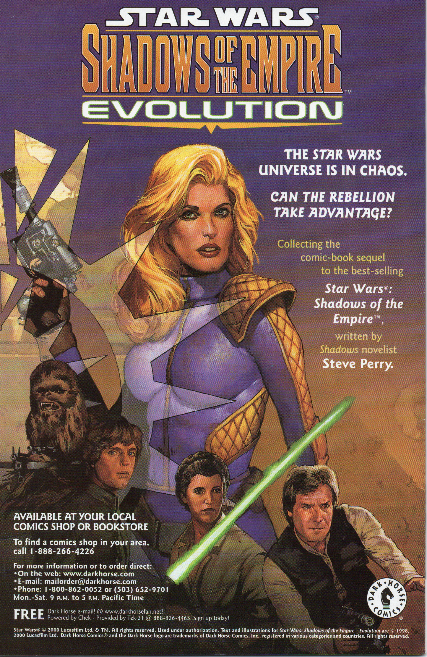 Star Wars Chewbacca #2 Comic Book by Dark Horse Comics at TheGlassyLass.com