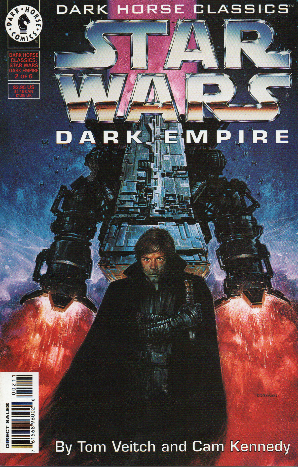 Star Wars Dark Empire (Dark Horse Classics) #2 Comic Book by Dark Horse Comics at TheGlassyLass.com