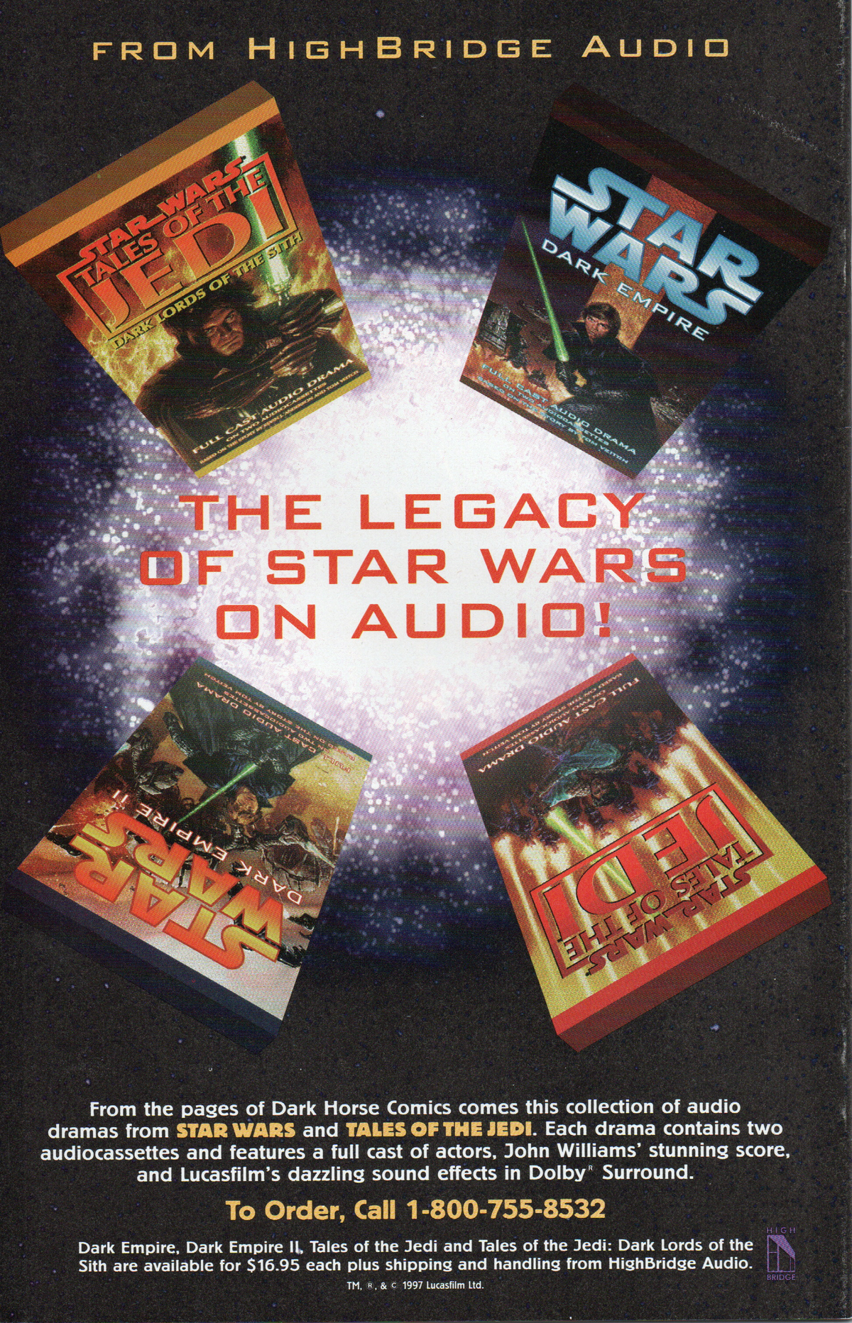 Star Wars Dark Empire (Dark Horse Classics) #5 Comic Book by Dark Horse Comics at TheGlassyLass.com