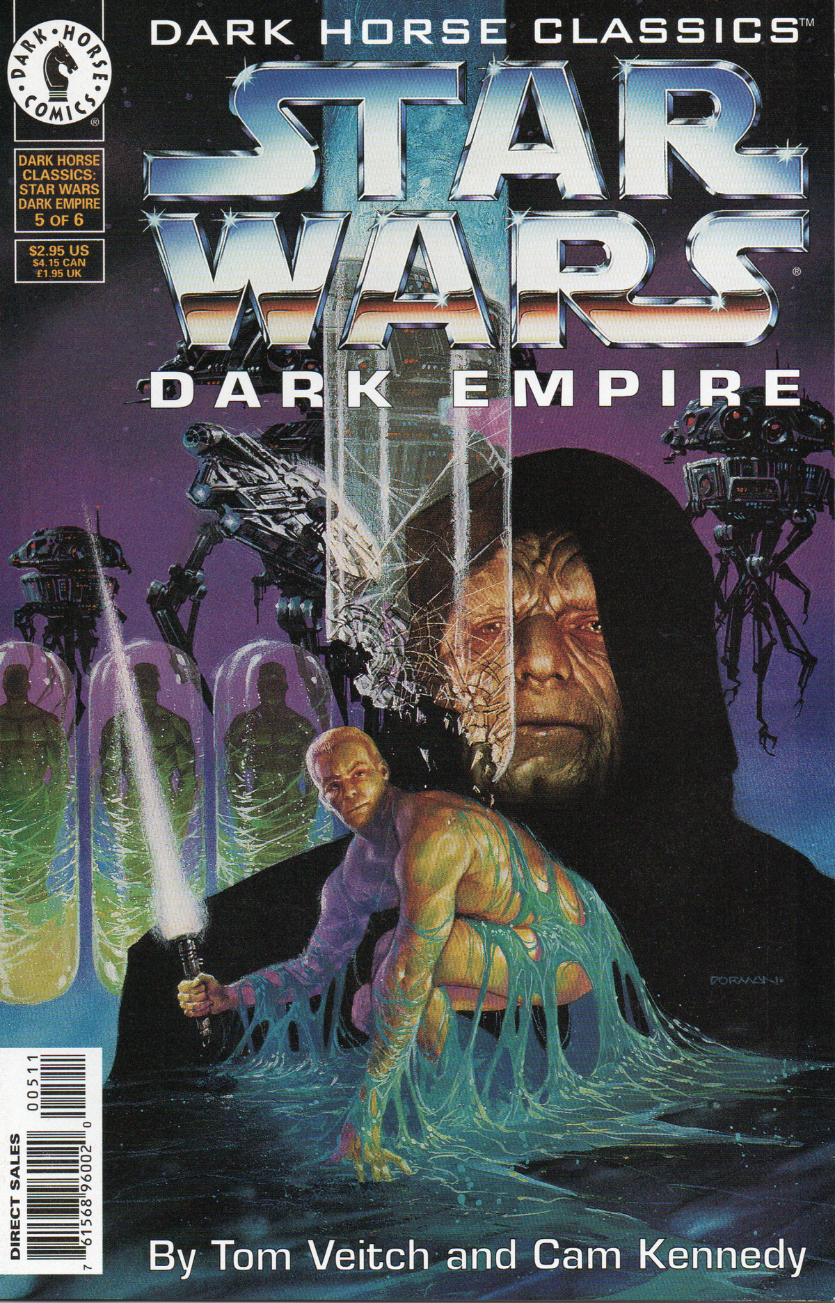Star Wars Dark Empire (Dark Horse Classics) #5 Comic Book by Dark Horse Comics at TheGlassyLass.com