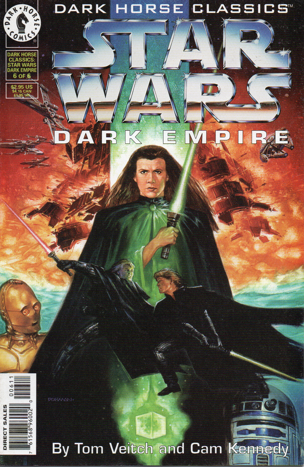 Star Wars Dark Empire (Dark Horse Classics) #6 Comic Book by Dark Horse Comics at TheGlassyLass.com