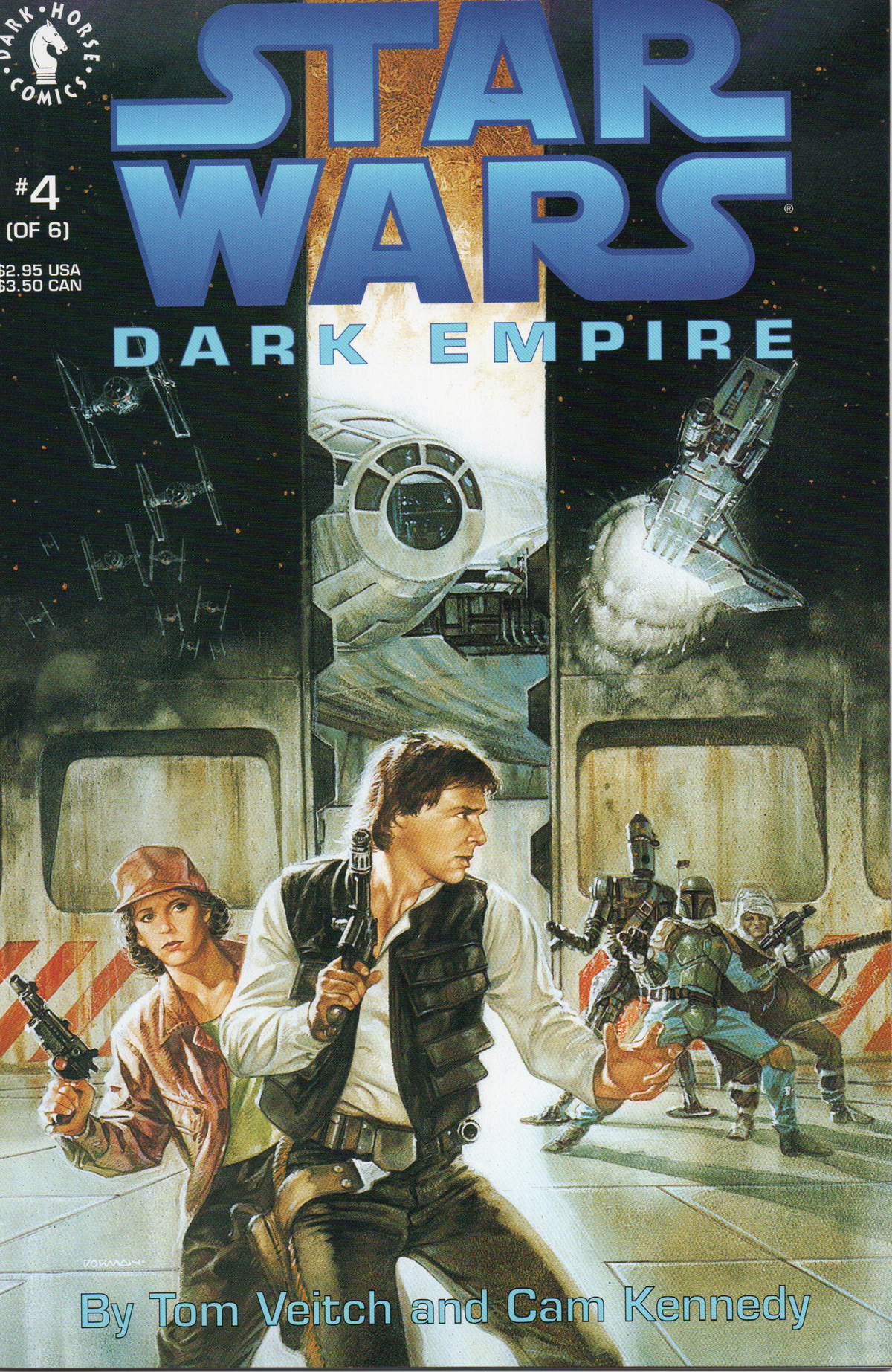 Star Wars Dark Empire (1st Printing) #4 Comic Book by Dark Horse Comics at TheGlassyLass.com