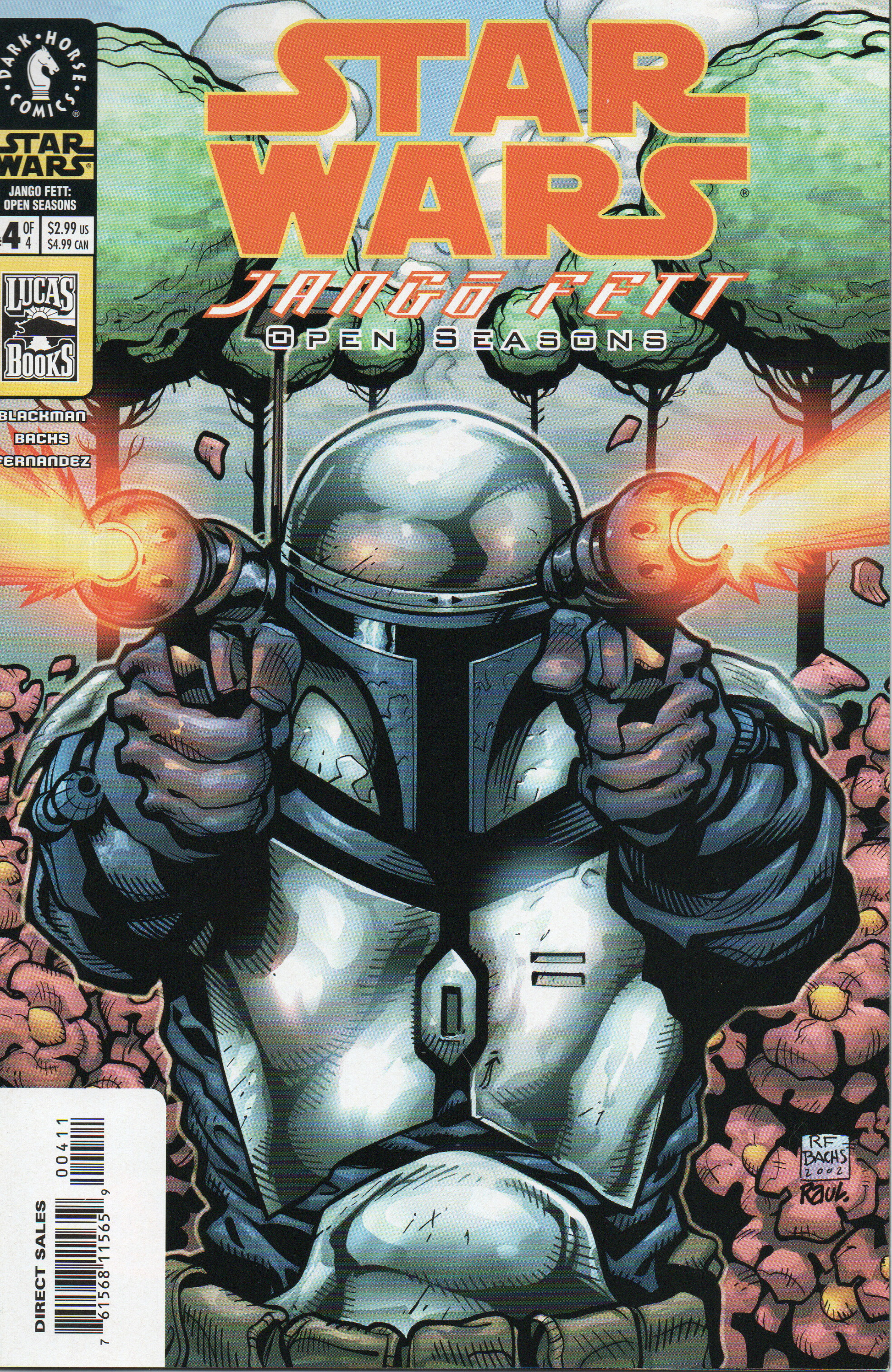 Star Wars Jango Fett Open Seasons #4 Comic Book by Dark Horse Comics at TheGlassyLass.com