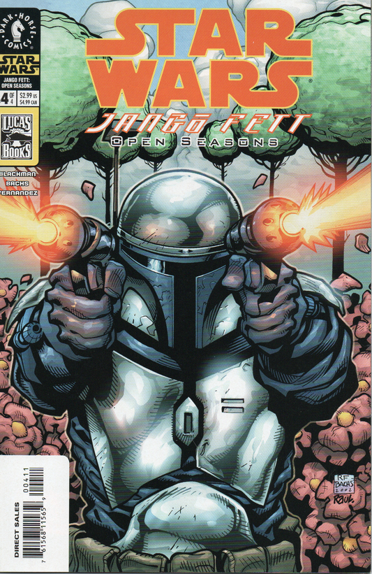 Star Wars Jango Fett Open Seasons #4 Comic Book by Dark Horse Comics at TheGlassyLass.com