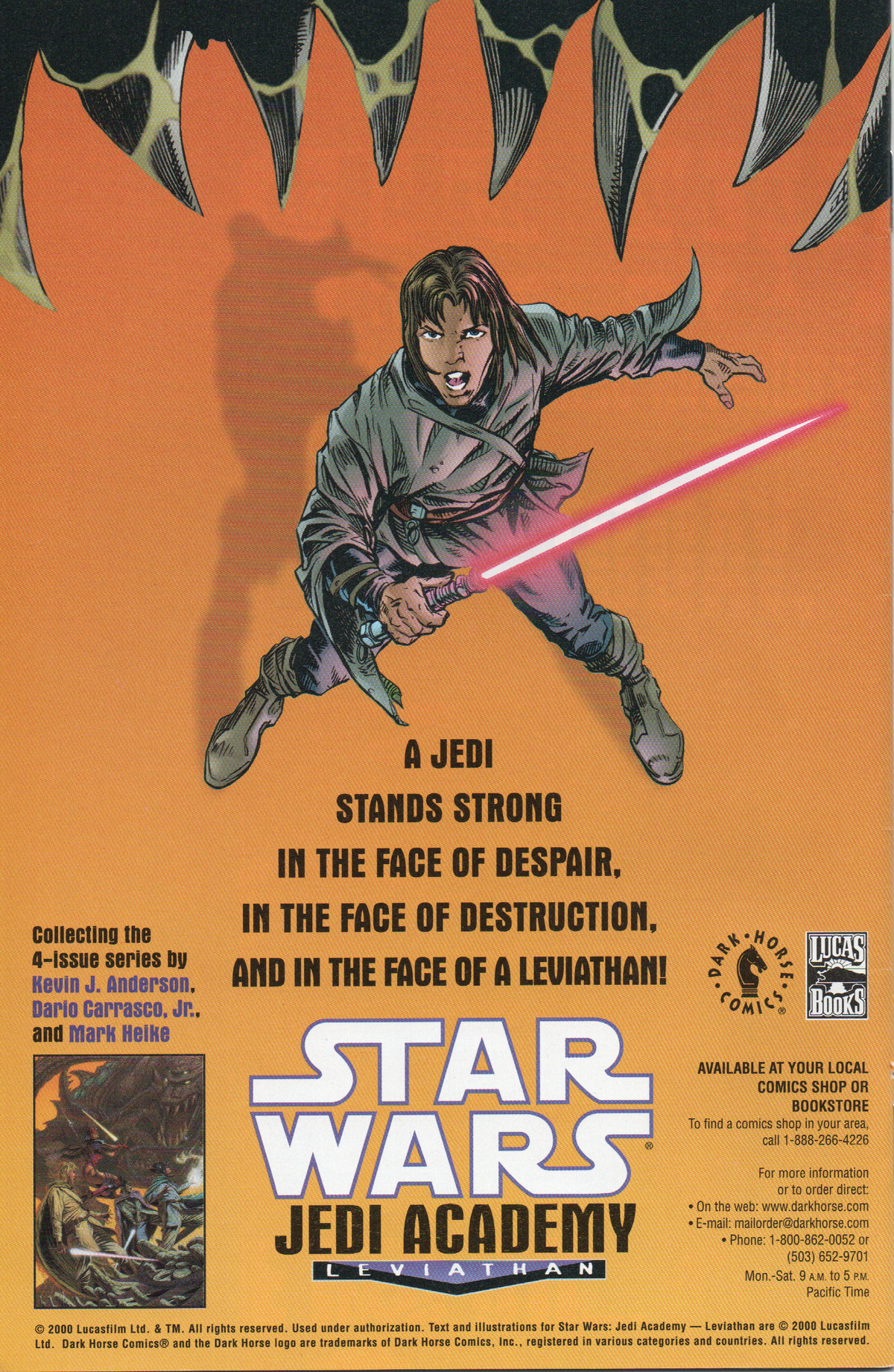 Star Wars Jedi Council #2 Comic Book by Dark Horse Comics at TheGlassyLass.com
