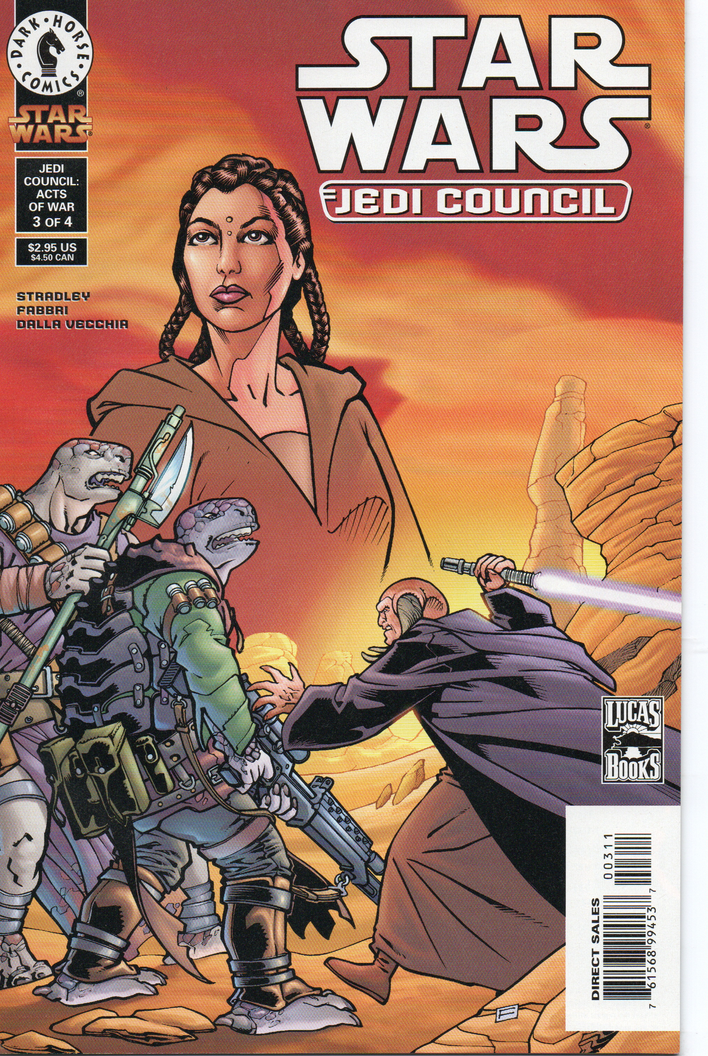 Star Wars Jedi Council #3 Comic Book by Dark Horse Comics at TheGlassyLass.com