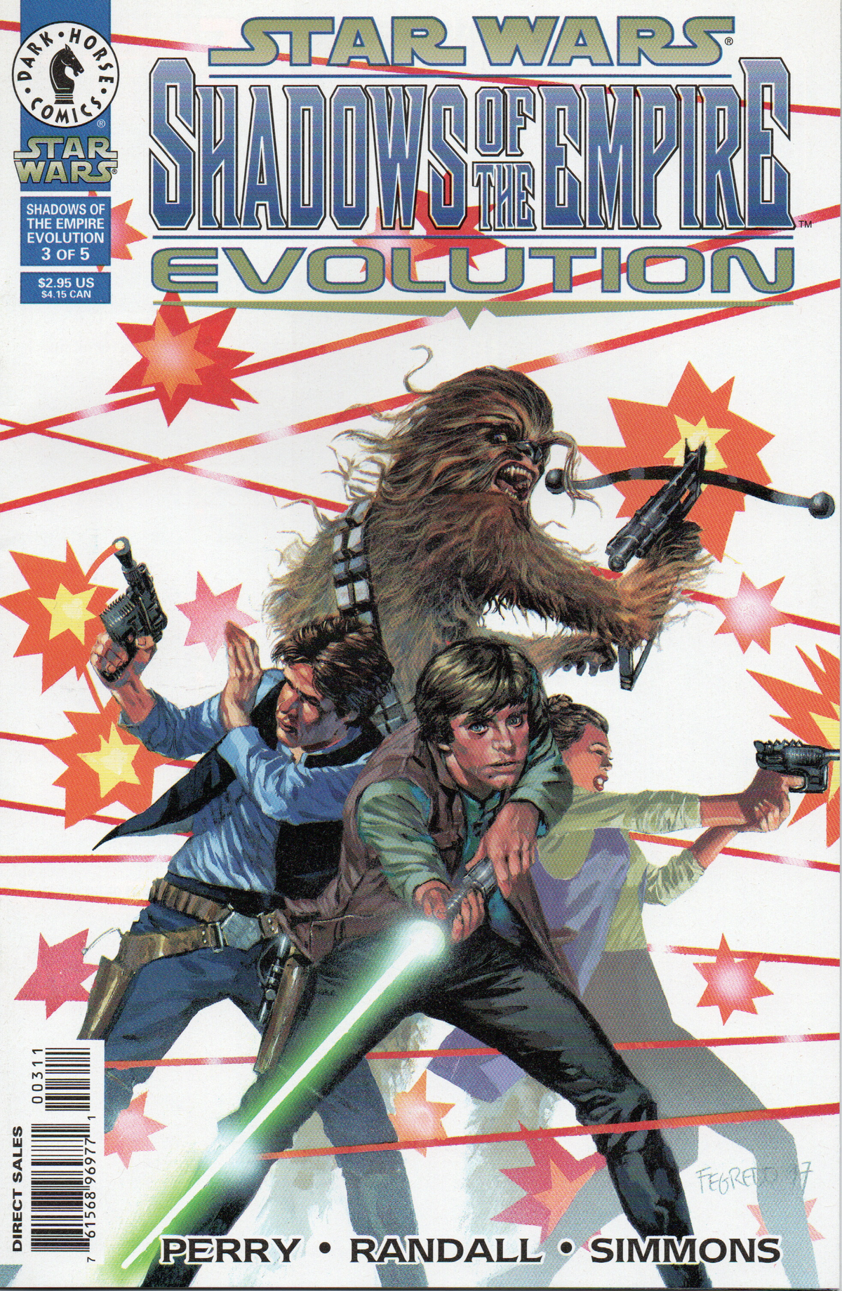 Star Wars Star Wars Shadows of the Empire Evolution #3 Comic Book by Dark Horse Comics at TheGlassyLass.com