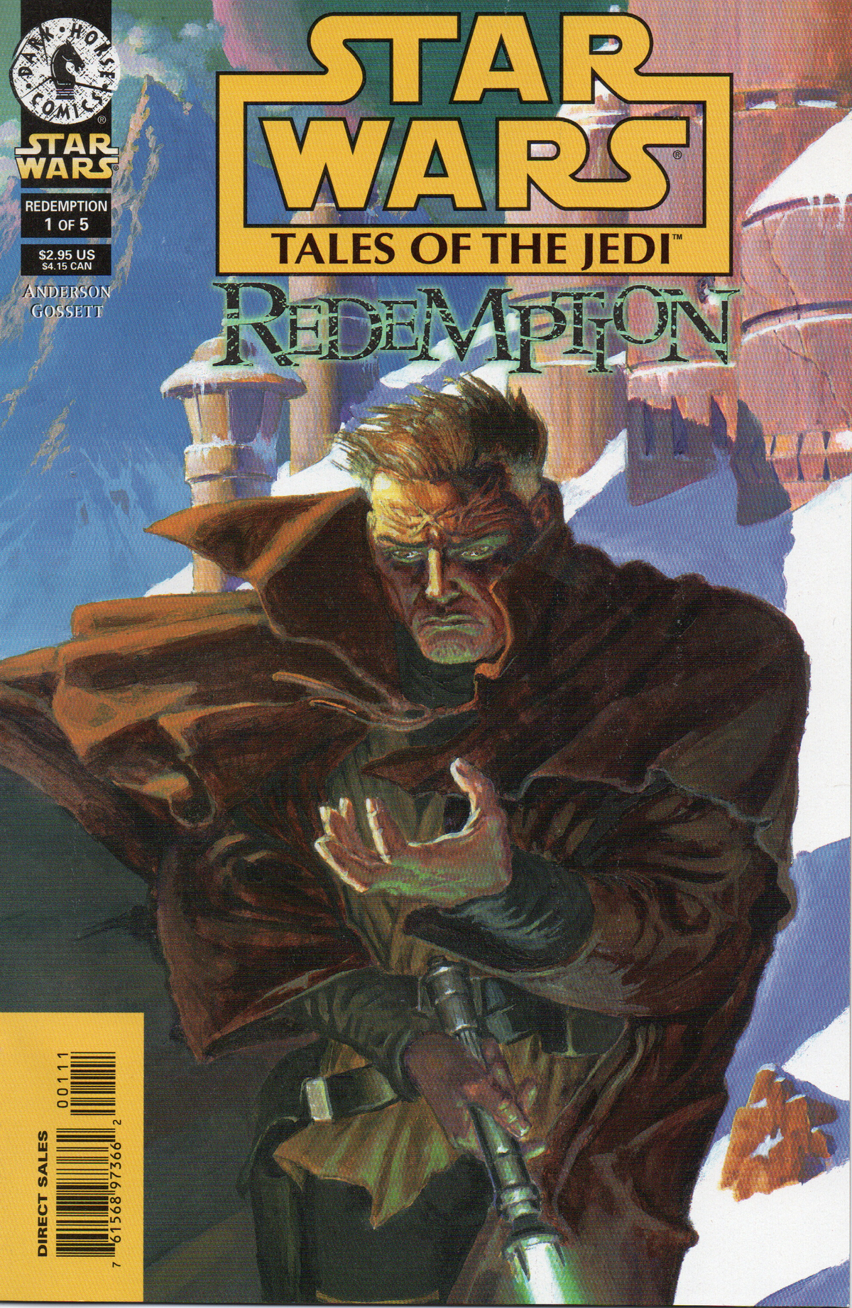 Star Wars Tales Of The Jedi Redemption #1 Comic Book by Dark Horse Comics at TheGlassyLass.com