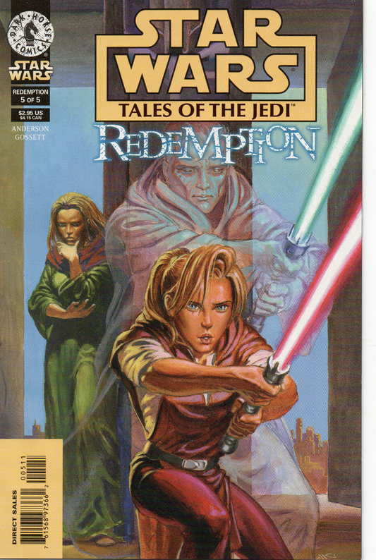 Star Wars Tales Of The Jedi "Redemption" #5 Comic Book by Dark Horse Comics at TheGlassyLass.com