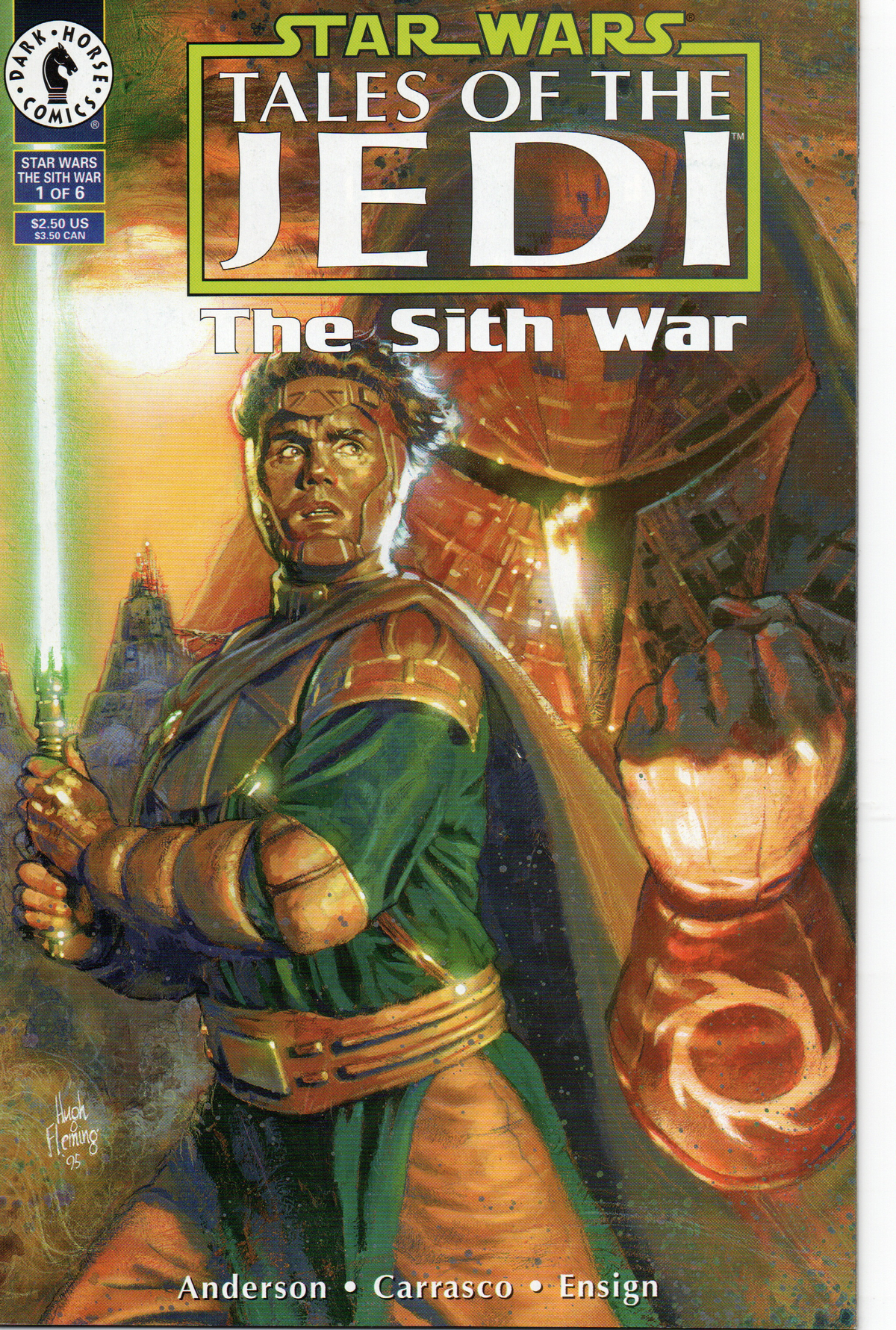 Star Wars Tales Of The Jedi The Sith War #1 Comic Book by Dark Horse Comics at TheGlassyLass.com