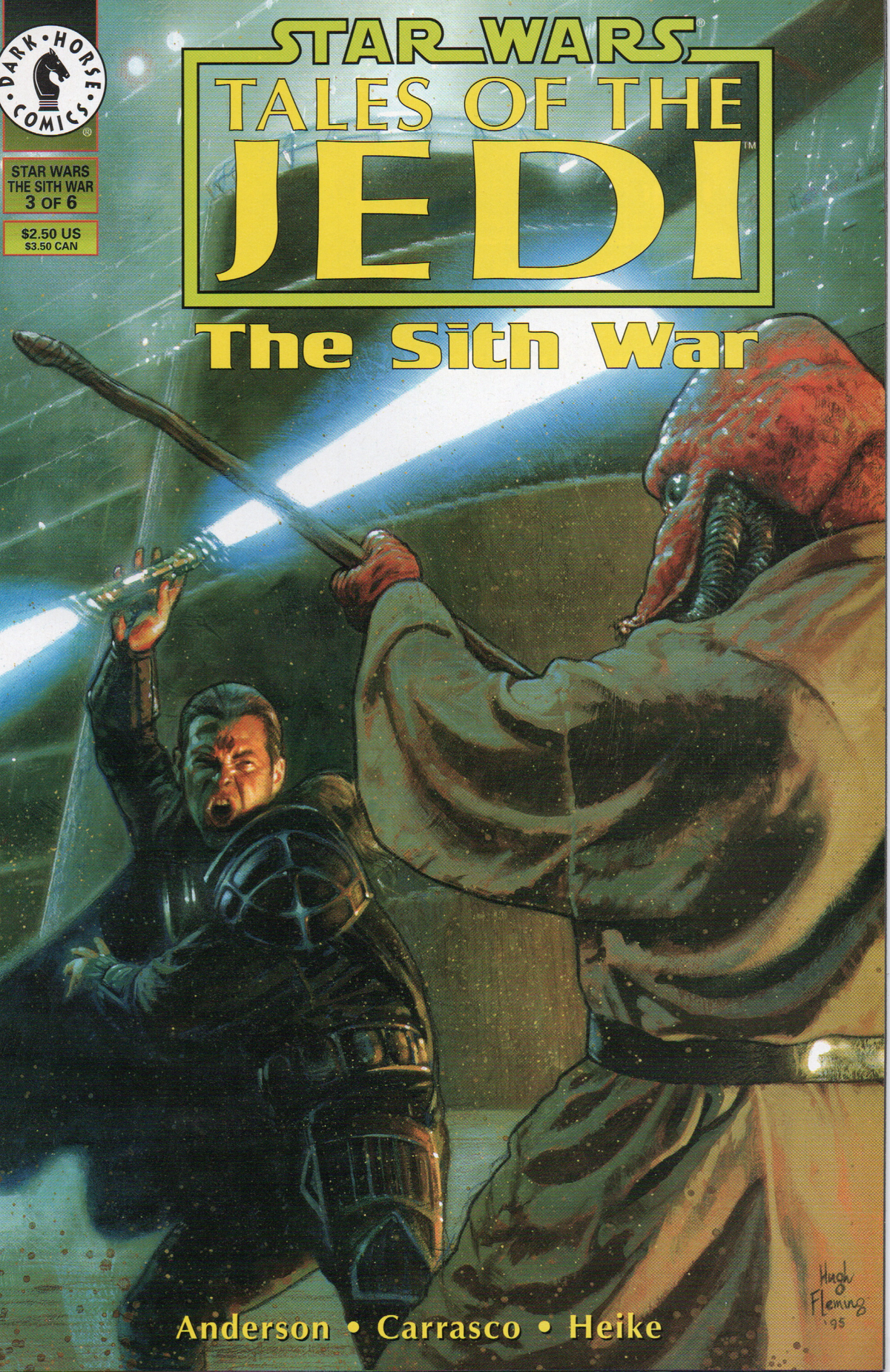 Star Wars Tales Of The Jedi The Sith War #3 Comic Book by Dark Horse Comics at TheGlassyLass.com