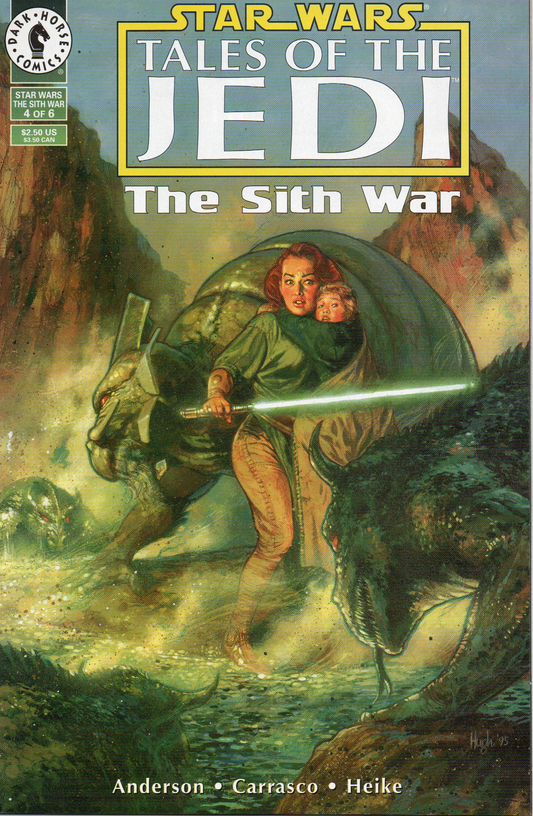 Star Wars Tales Of The Jedi the Sith War #4 Comic Book by Dark Horse Comics at TheGlassyLass.com