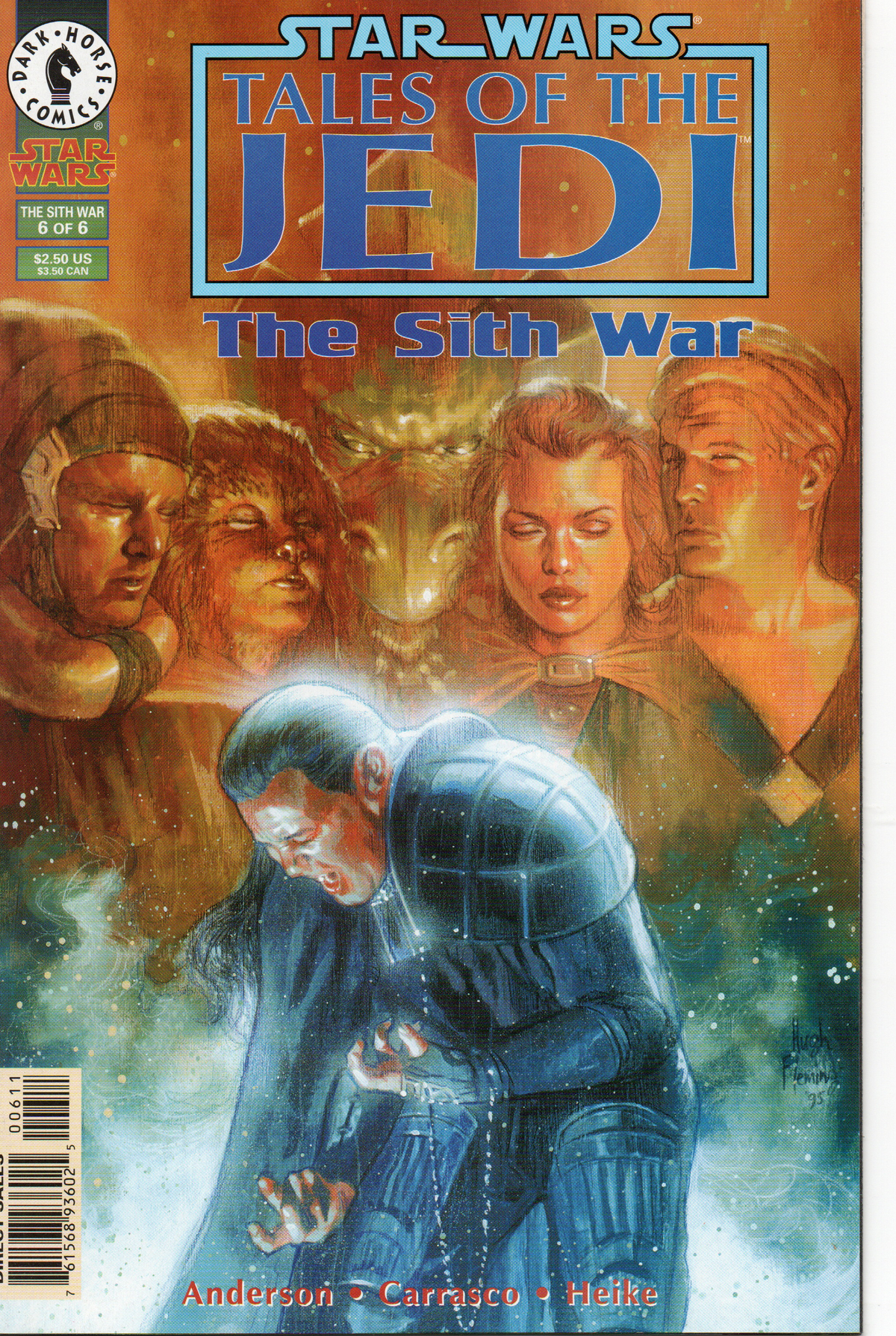 Star Wars Tales Of The Jedi the Sith War #6 Comic Book by Dark Horse Comics at TheGlassyLass.com