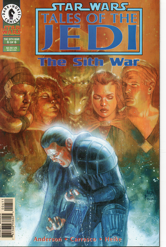 Star Wars Tales Of The Jedi the Sith War #6 Comic Book by Dark Horse Comics at TheGlassyLass.com