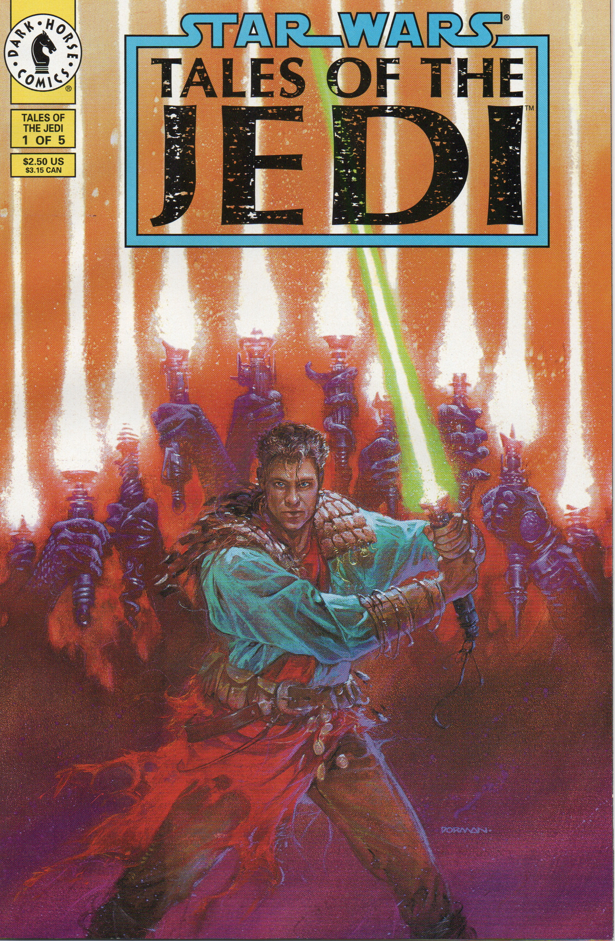 Star Wars Tales Of The Jedi #1 Comic Book by Dark Horse Comics at TheGlassyLass.com