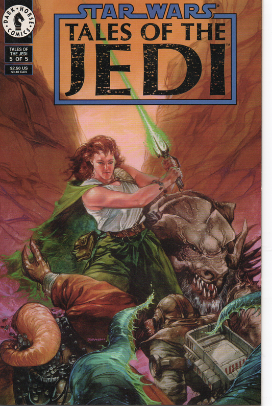 Star Wars Tales Of The Jedi #5 Comic Book by Dark Horse Comics at TheGlassyLass.com