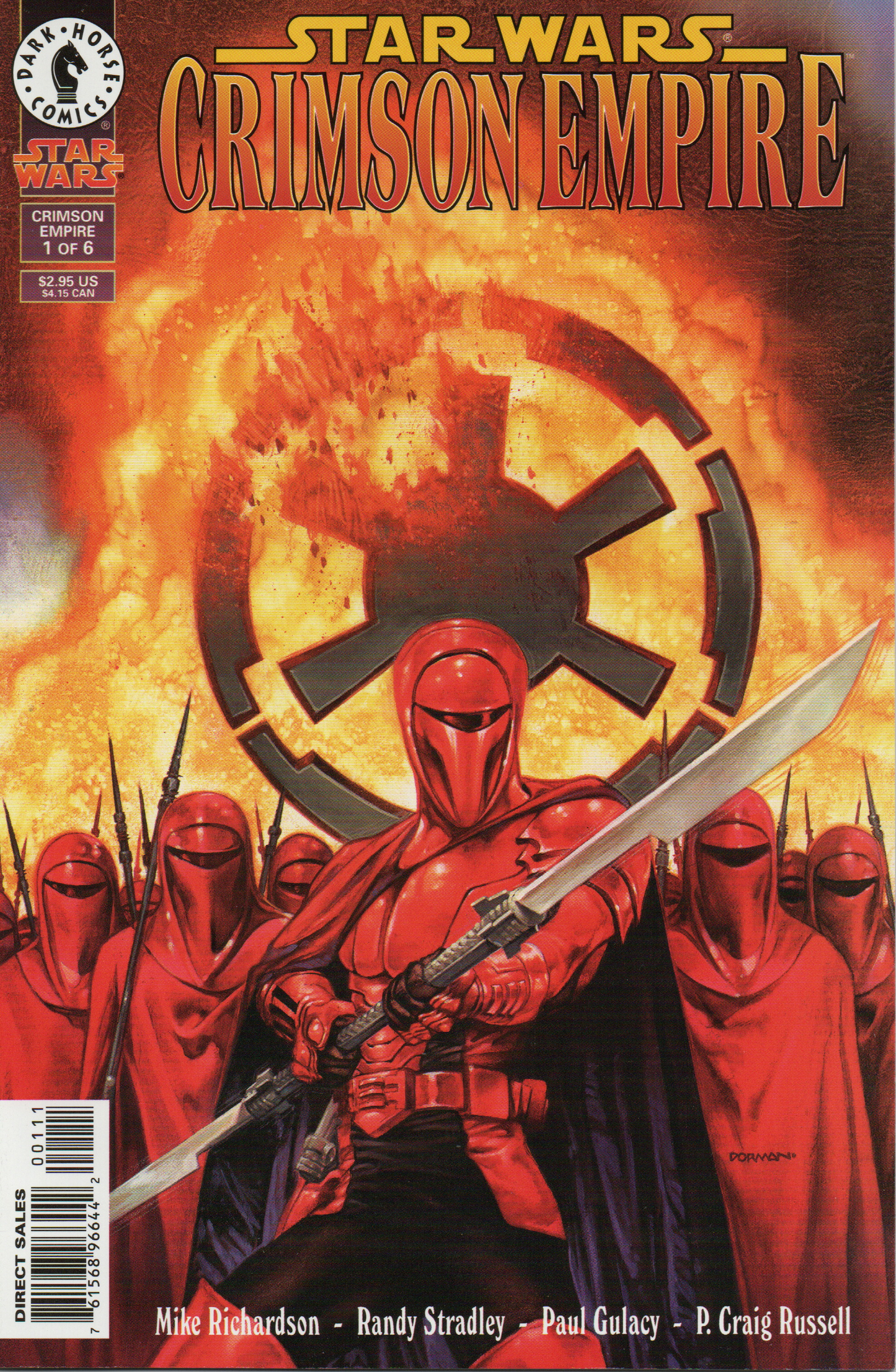 Star Wars Crimson Empire #1 Comic Book by Dark Horse Comics at TheGlassyLass.com