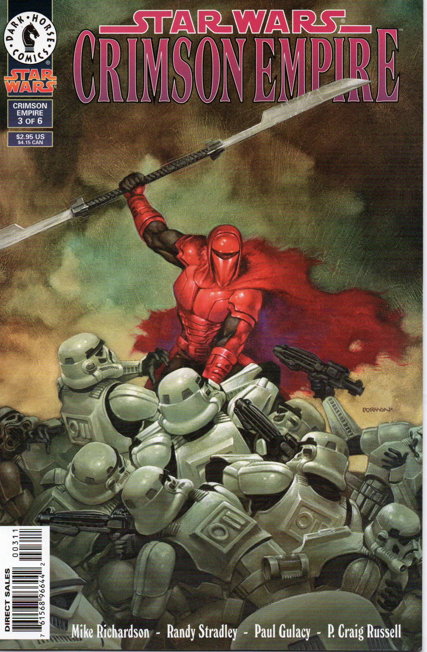 Star Wars Crimson Empire #3 Comic Book by Dark Horse Comics at TheGlassyLass.com