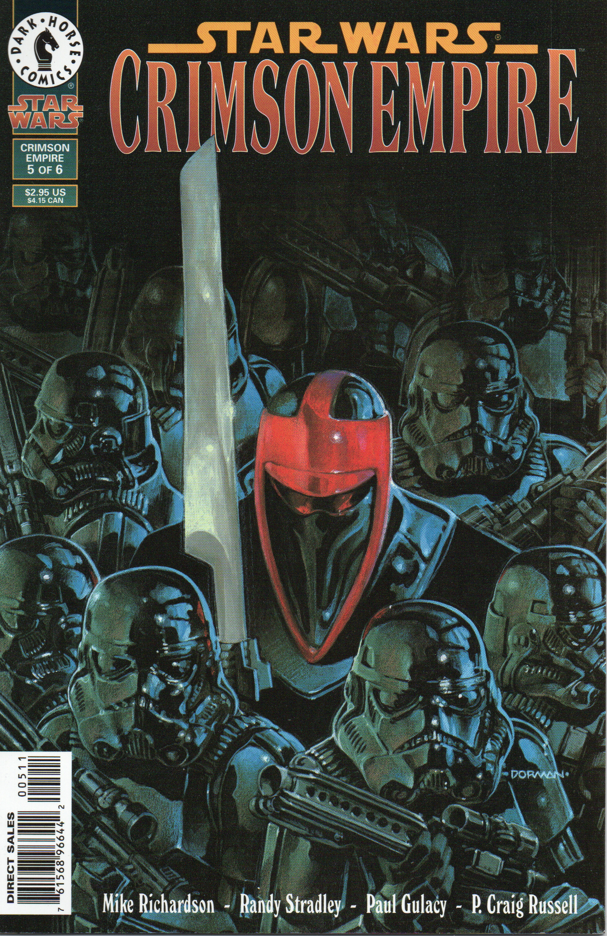 Star Wars Crimson Empire #5 Comic Book by Dark Horse Comics at TheGlassyLass.com