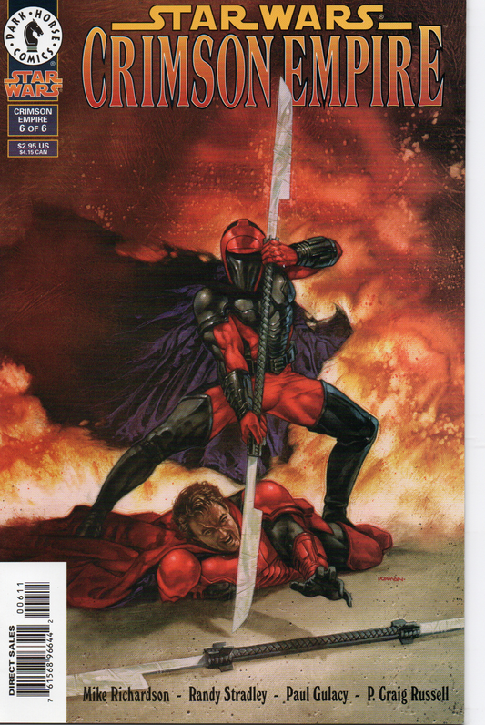 Star Wars Crimson Empire #6 Comic Book by Dark Horse Comics at TheGlassyLass.com
