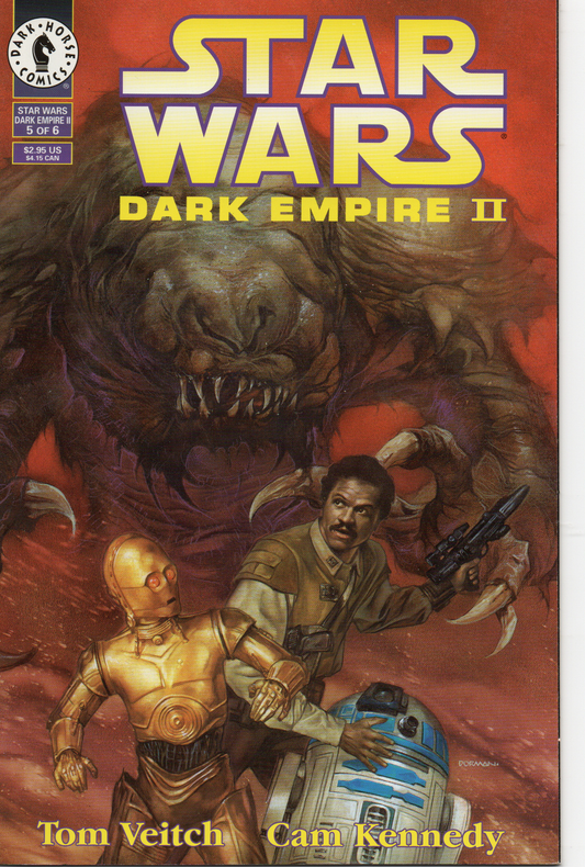 Star Wars "Dark Empire II" #5 Comic Book by Dark Horse Comics at TheGlassyLass.com