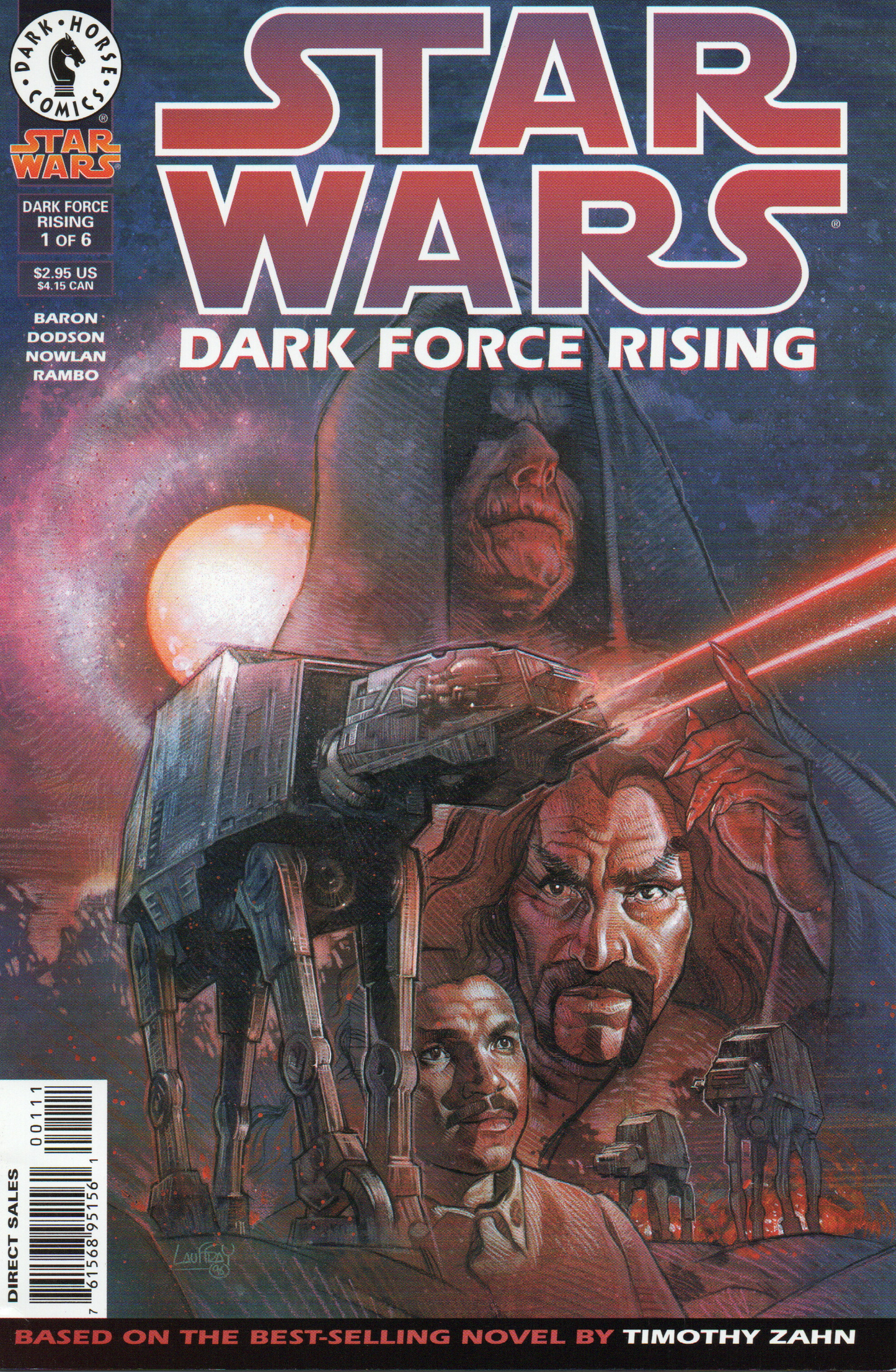 Star Wars "Dark Force Rising" #1 Comic Book by Dark Horse Comics at TheGlassyLass.com