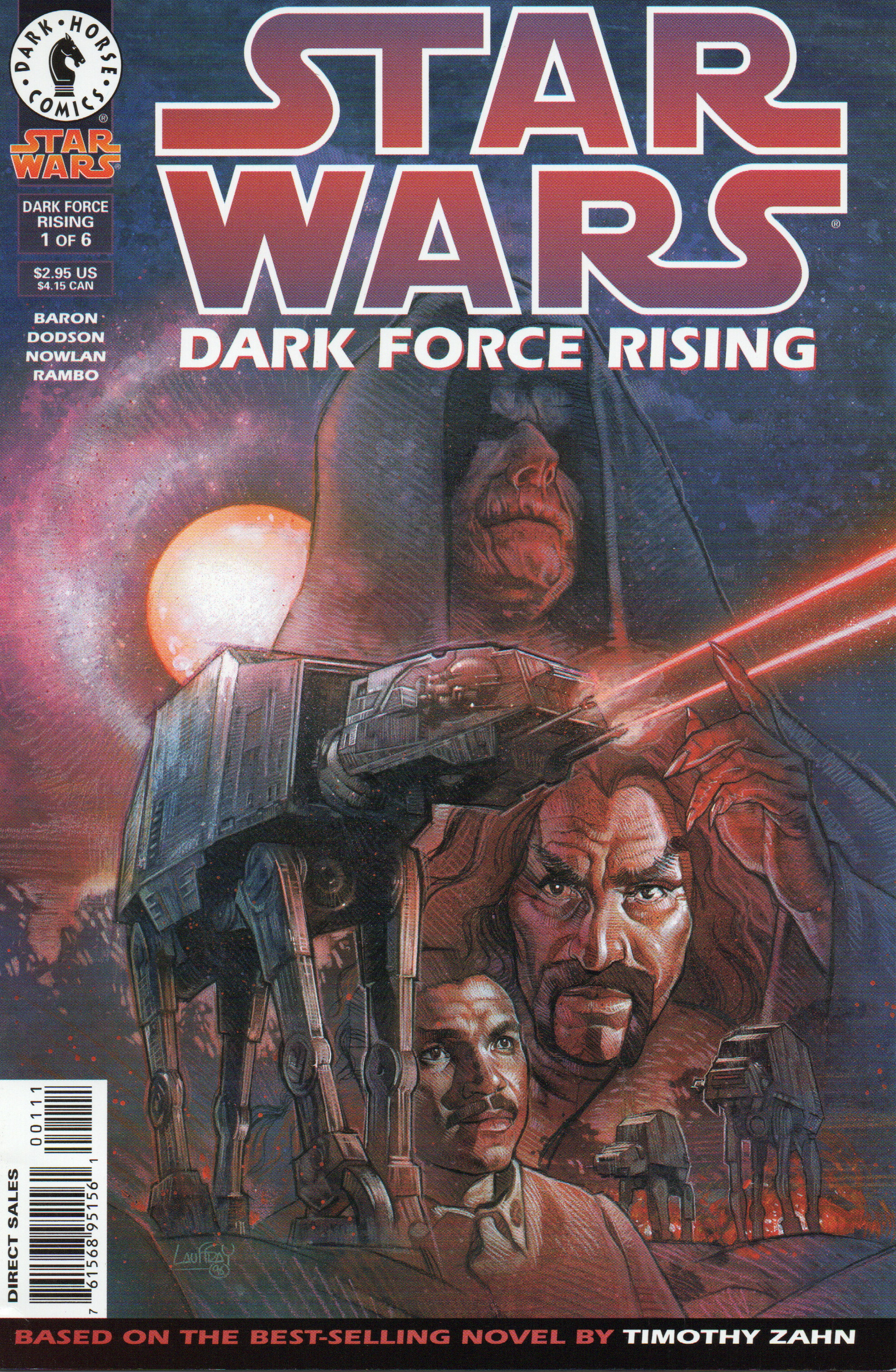 Star Wars "Dark Force Rising" #1 Comic Book by Dark Horse Comics at TheGlassyLass.com