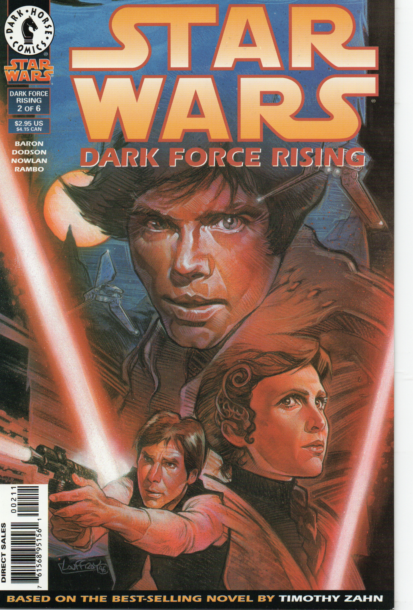 Star Wars "Dark Force Rising" #2 Comic Book by Dark Horse Comics at TheGlassyLass.com
