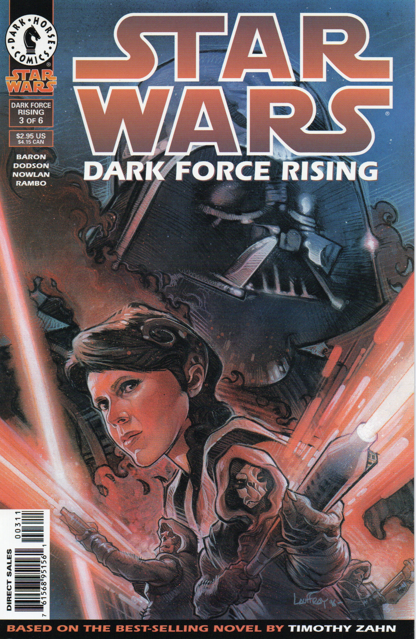Star Wars "Dark Force Rising" #3 Comic Book by Dark Horse Comics at TheGlassyLass.com